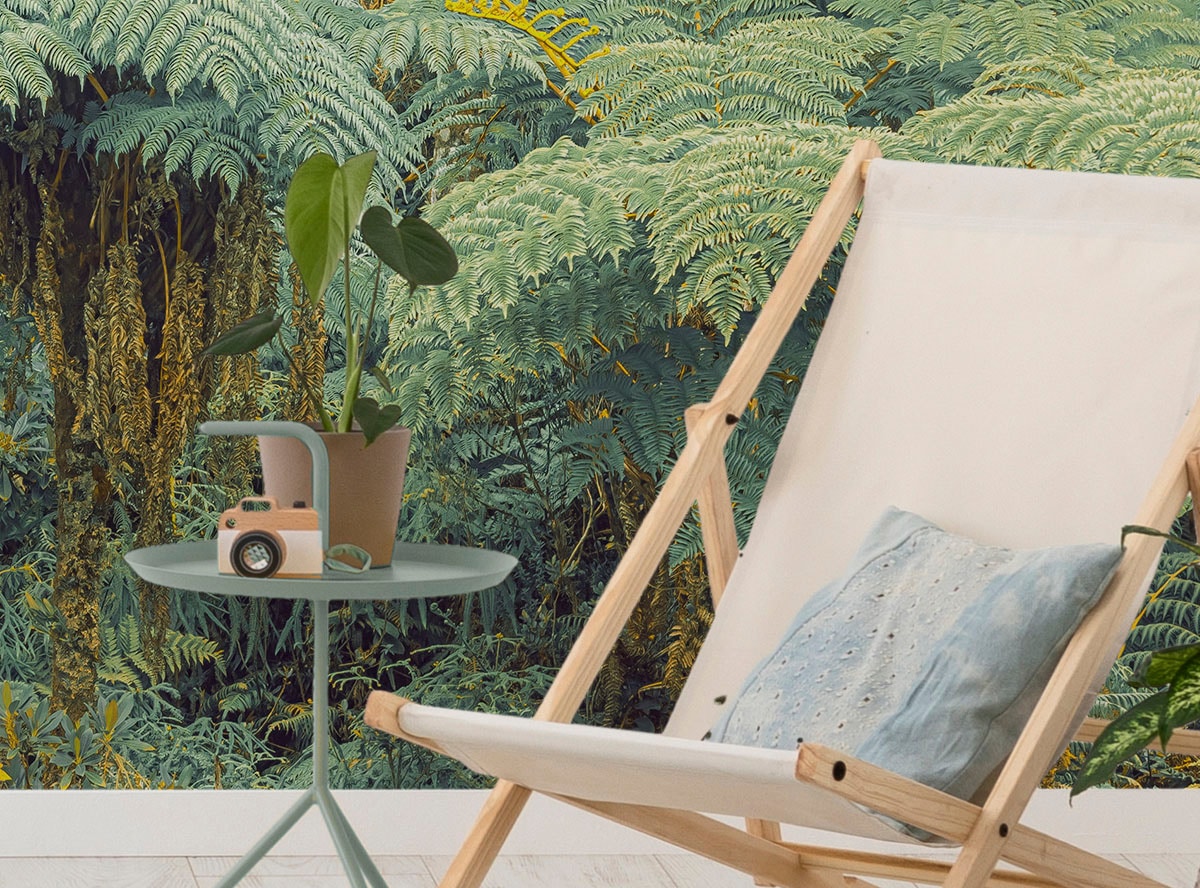 Komar Fototapete »Digitaldruck Vlies -  Jungle Lands - Größe 400 x 250 cm« bedruckt glatt Wohnzimmer, Schlafzimmer