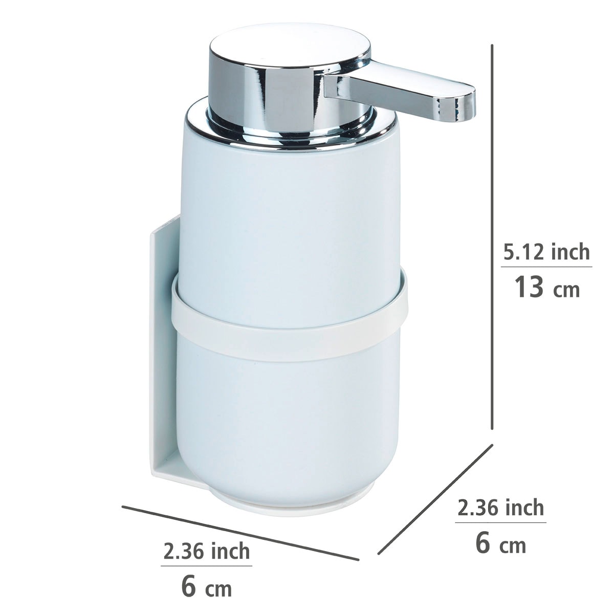 WENKO Seifenspender »Woya« Weiß, Keramik, 250 ml