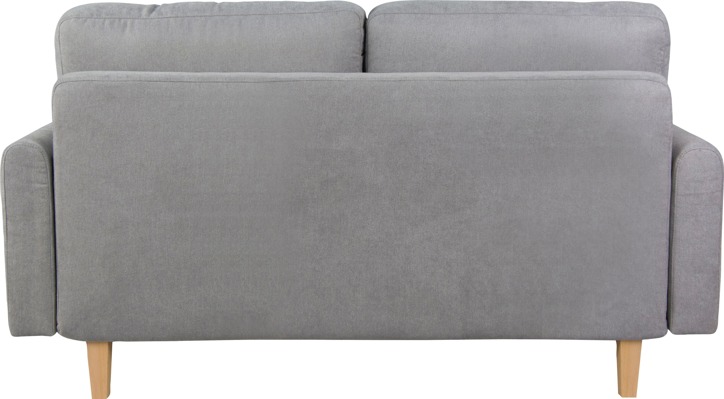 Home affaire 2-Sitzer »TRIPLO mit Wellenunterfederung, Maße B/T/H: 165/100/89 cm«, Sofa mit Steppung im Rückenbereich, incl. Rückenkissen und Zierkissen