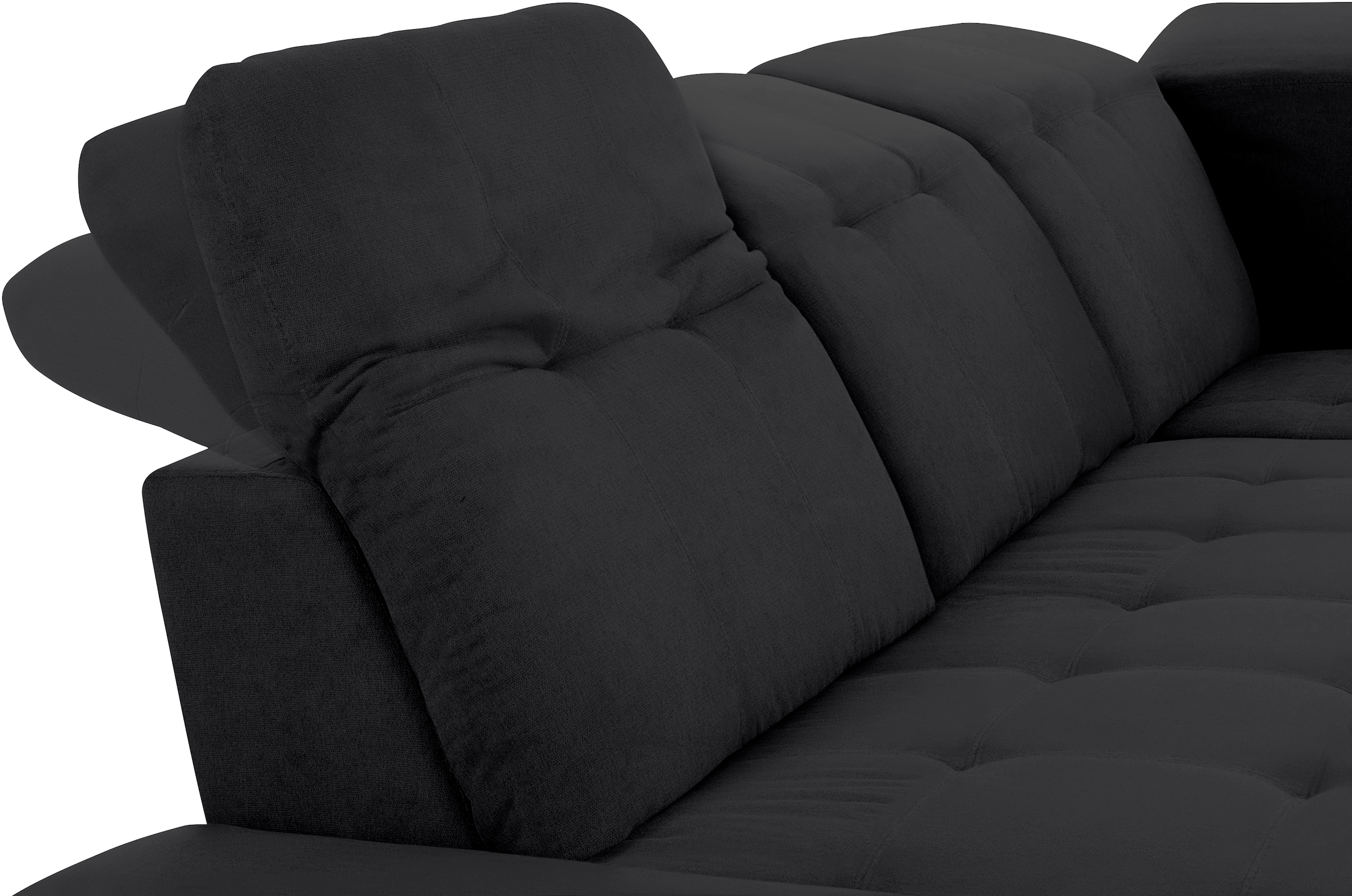 COTTA Ecksofa »Holiday L-Form mit Sitztiefen-, Armteil- und Kopfteilverstellung«, wahlweise mit Bettfunktion inkl. Bettkasten