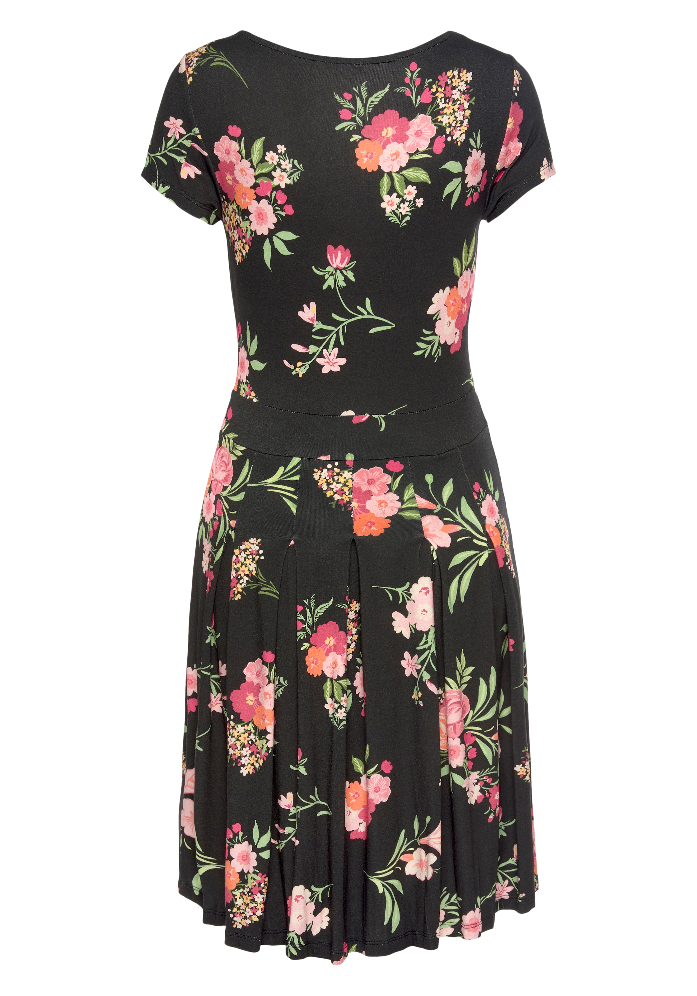 Vivance Druckkleid, mit Blumenmuster, T-Shirtkleid, Sommerkleid
