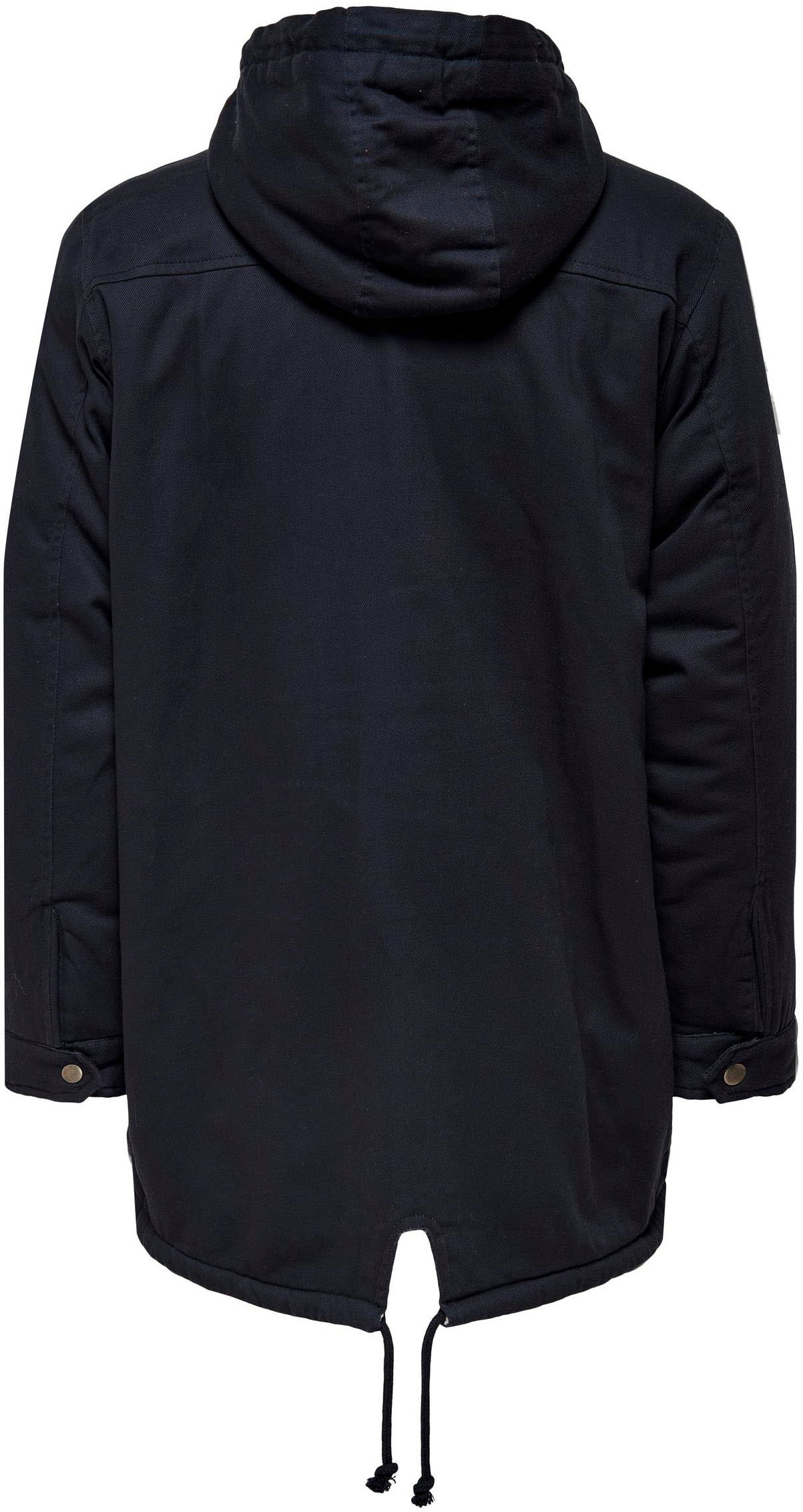 ONLY & SONS Parka »ONSALEXANDER LIFE PARKA OTW VD« mit Kapuze