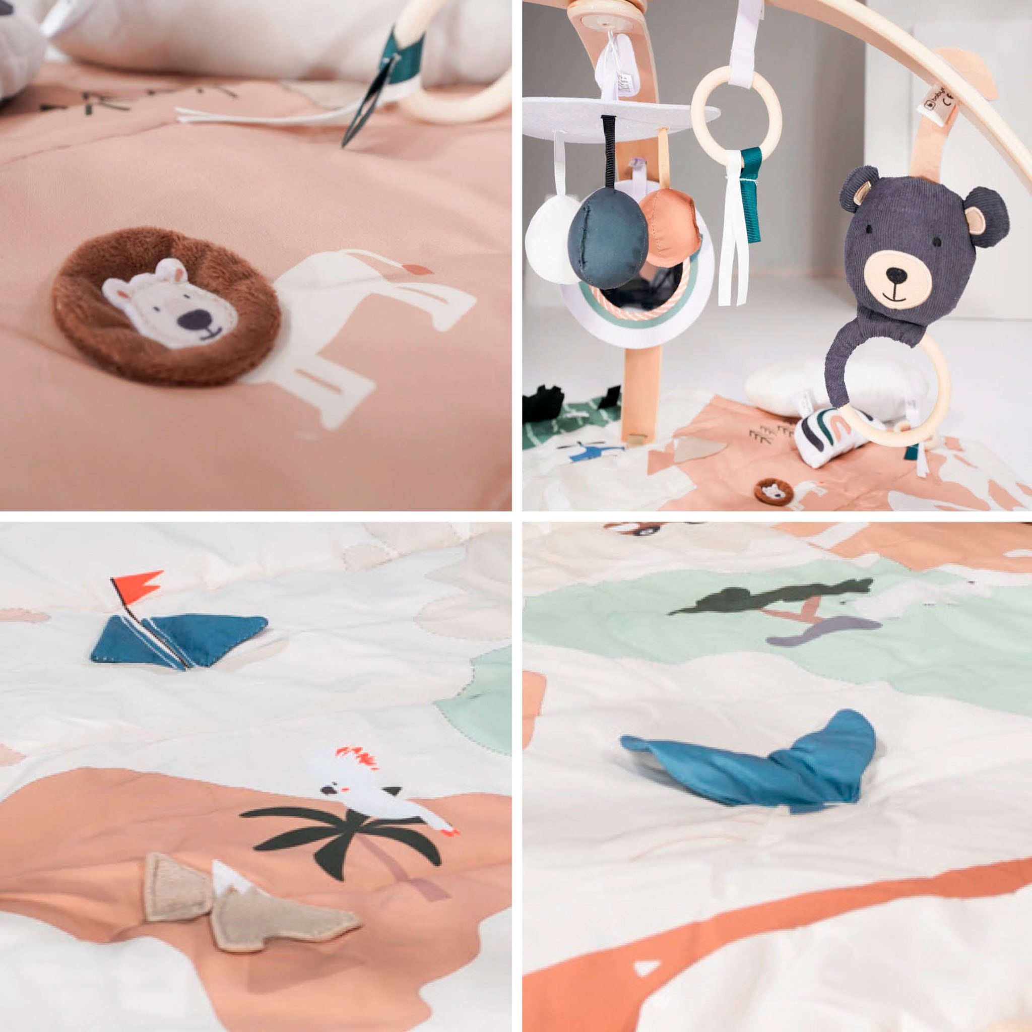 BabyGo Spielbogen »Bianca World«, 3D-Activity-Spielmatte
