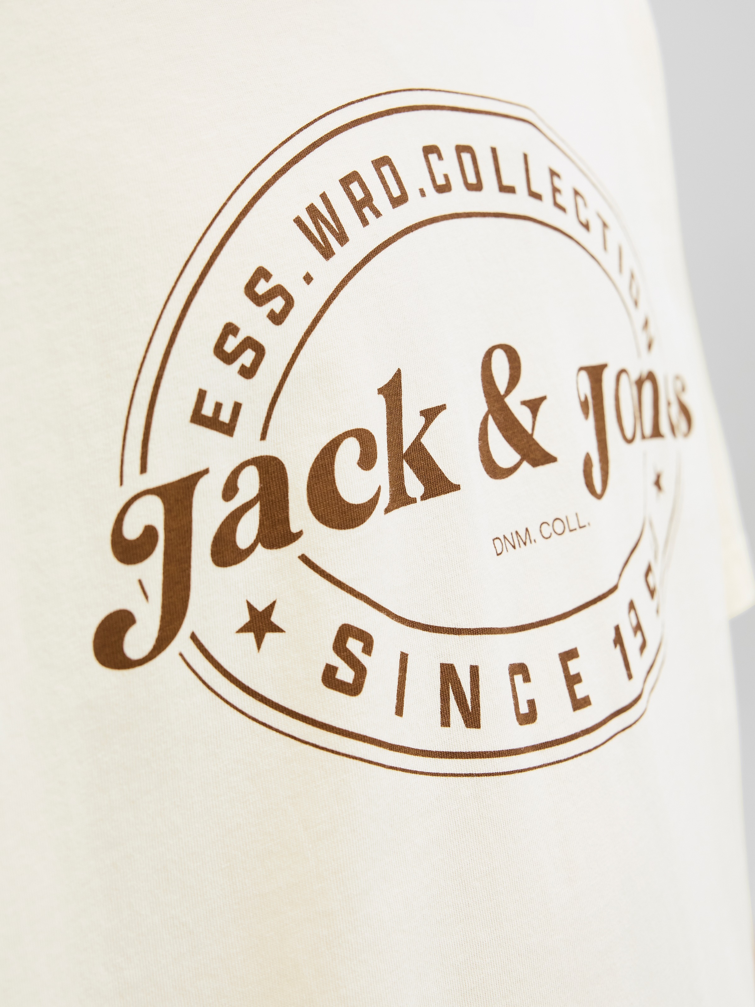Jack & Jones T-Shirt »JJEDOVER PRINT TEE SS CREW NECK«