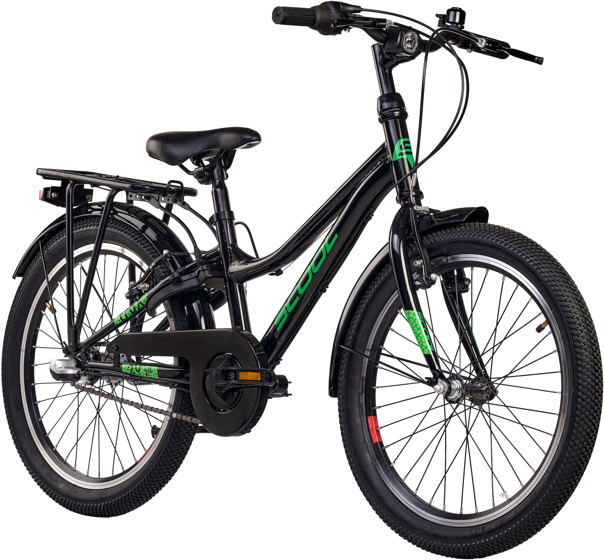 S’COOL Kinderfahrrad »S'COOL troX«, 3 Gang, Shimano, Nabenschaltung
