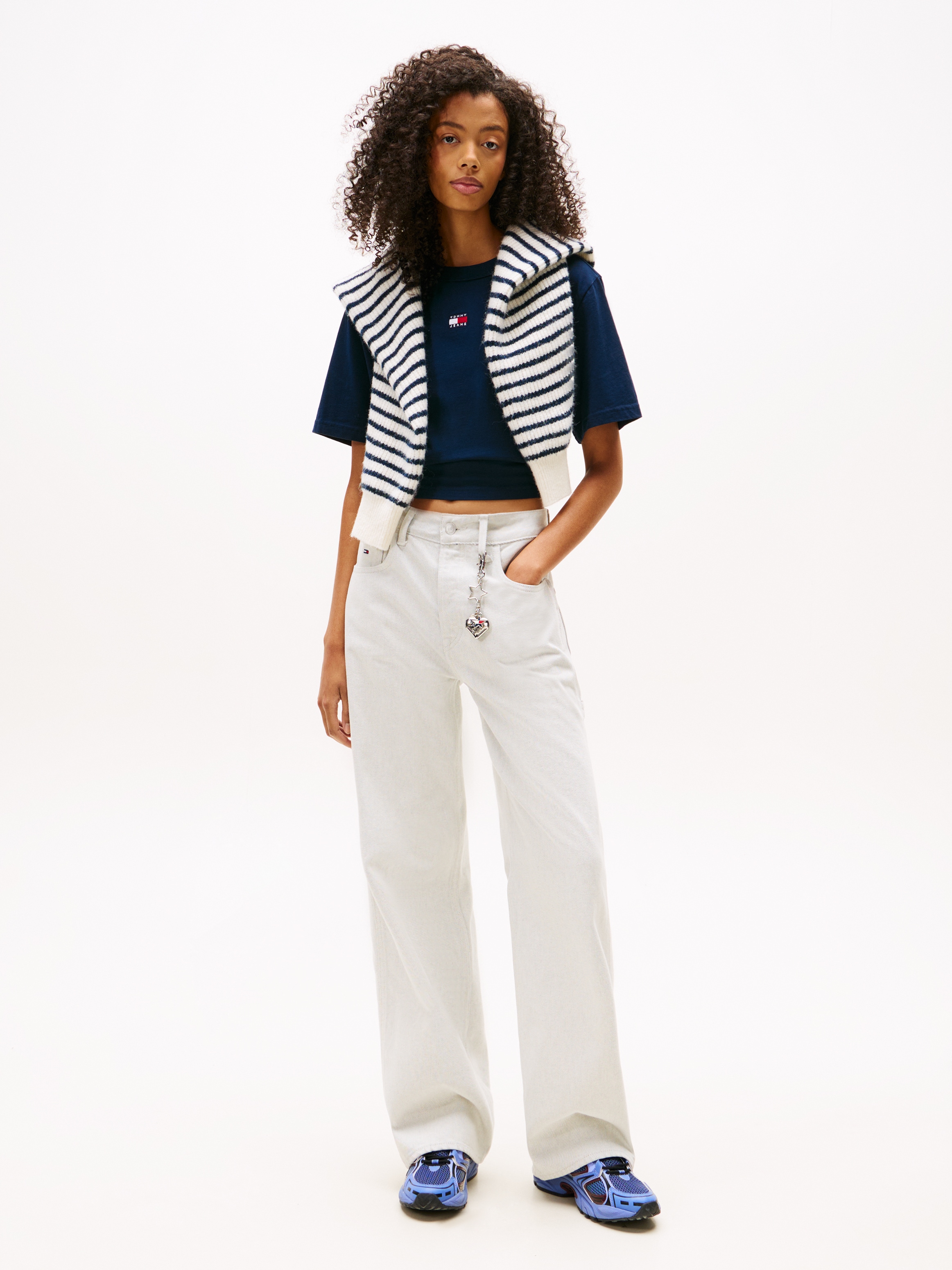 Tommy Jeans Kurzarmshirt »TJW BXY BADGE TEE EXT«