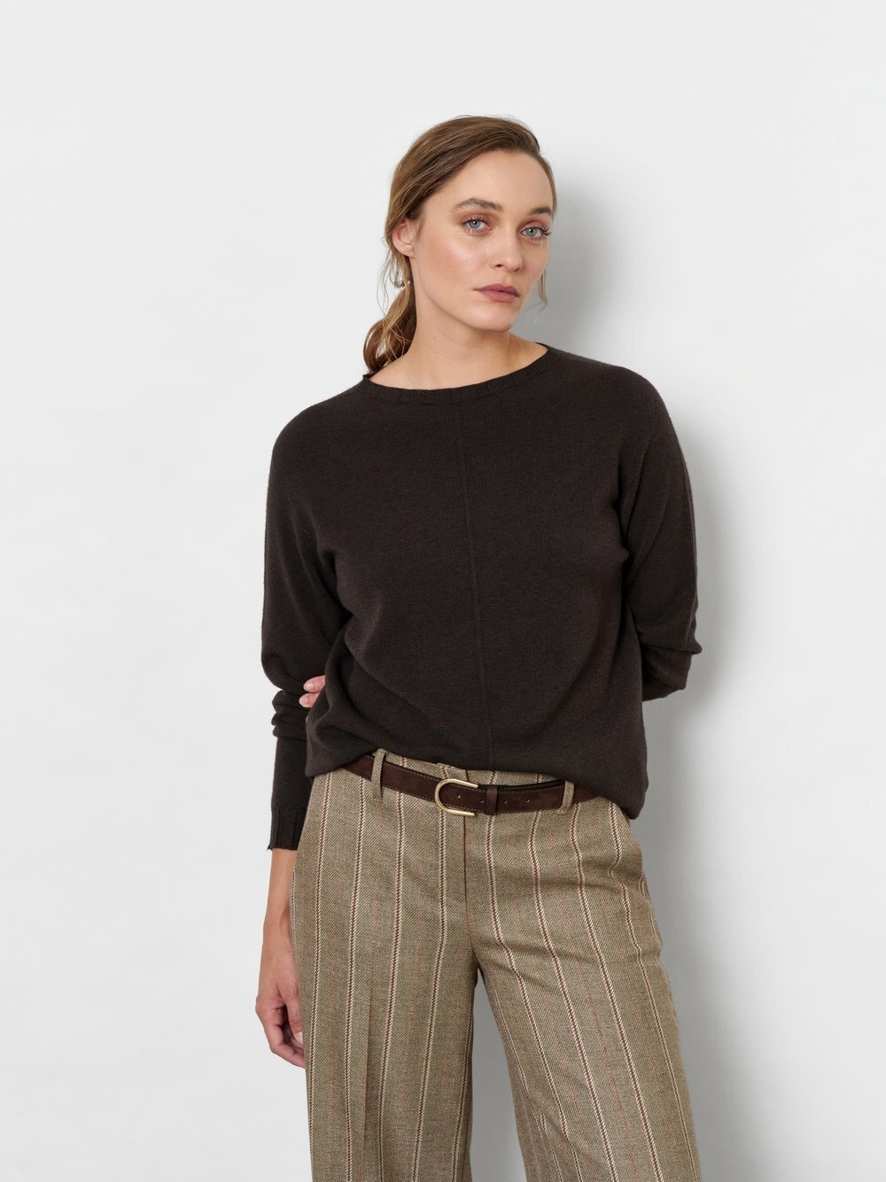 TONI Strickpullover »Grace« mit Ziernaht