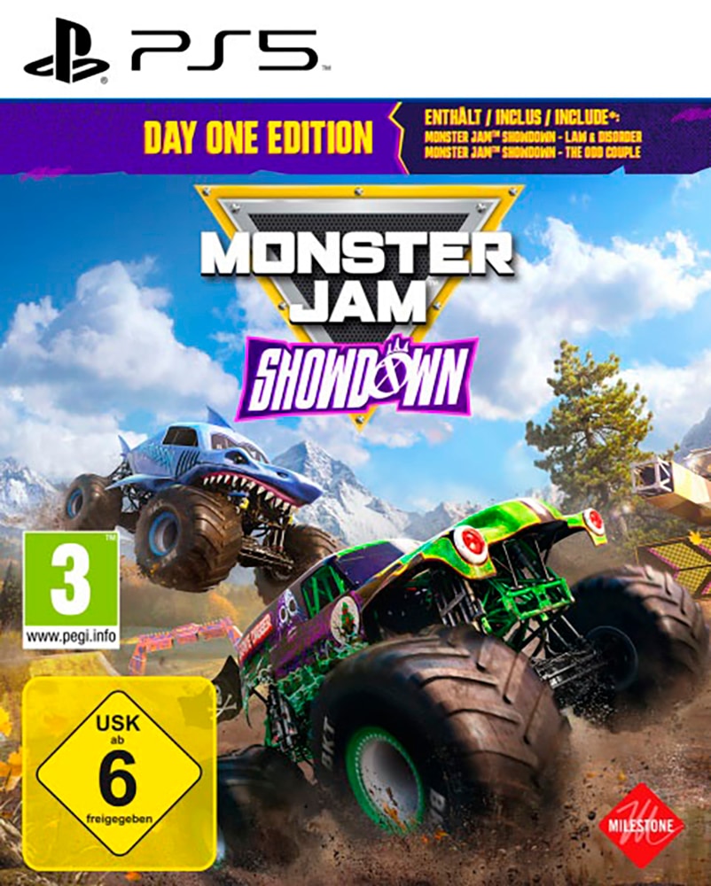 Milestone Spielesoftware "Monster Jam Showdown D1" PlayStation 5