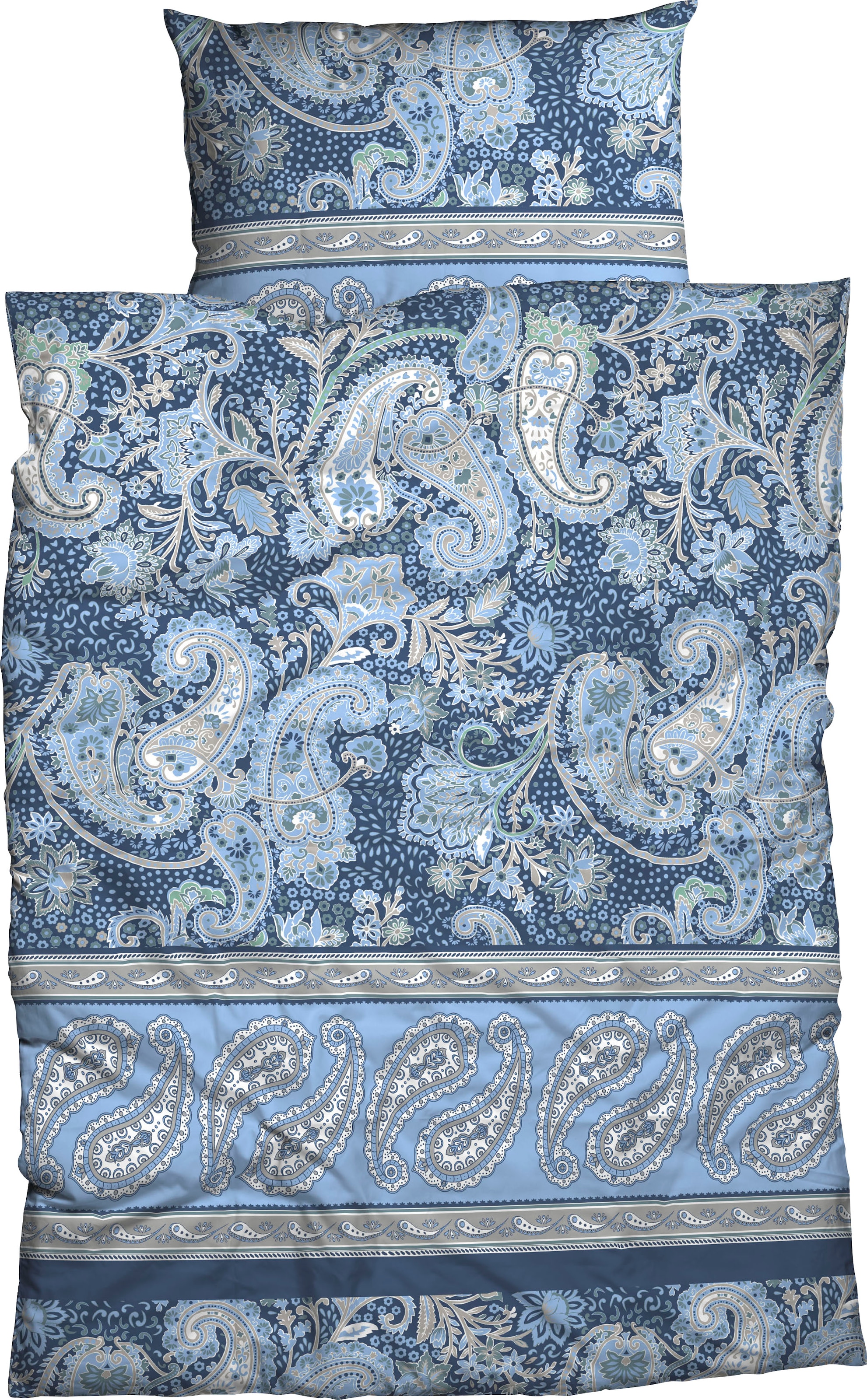 CASATEX Bettwäsche "Sentta" 2 Stk. harmonisches Paisleydessin