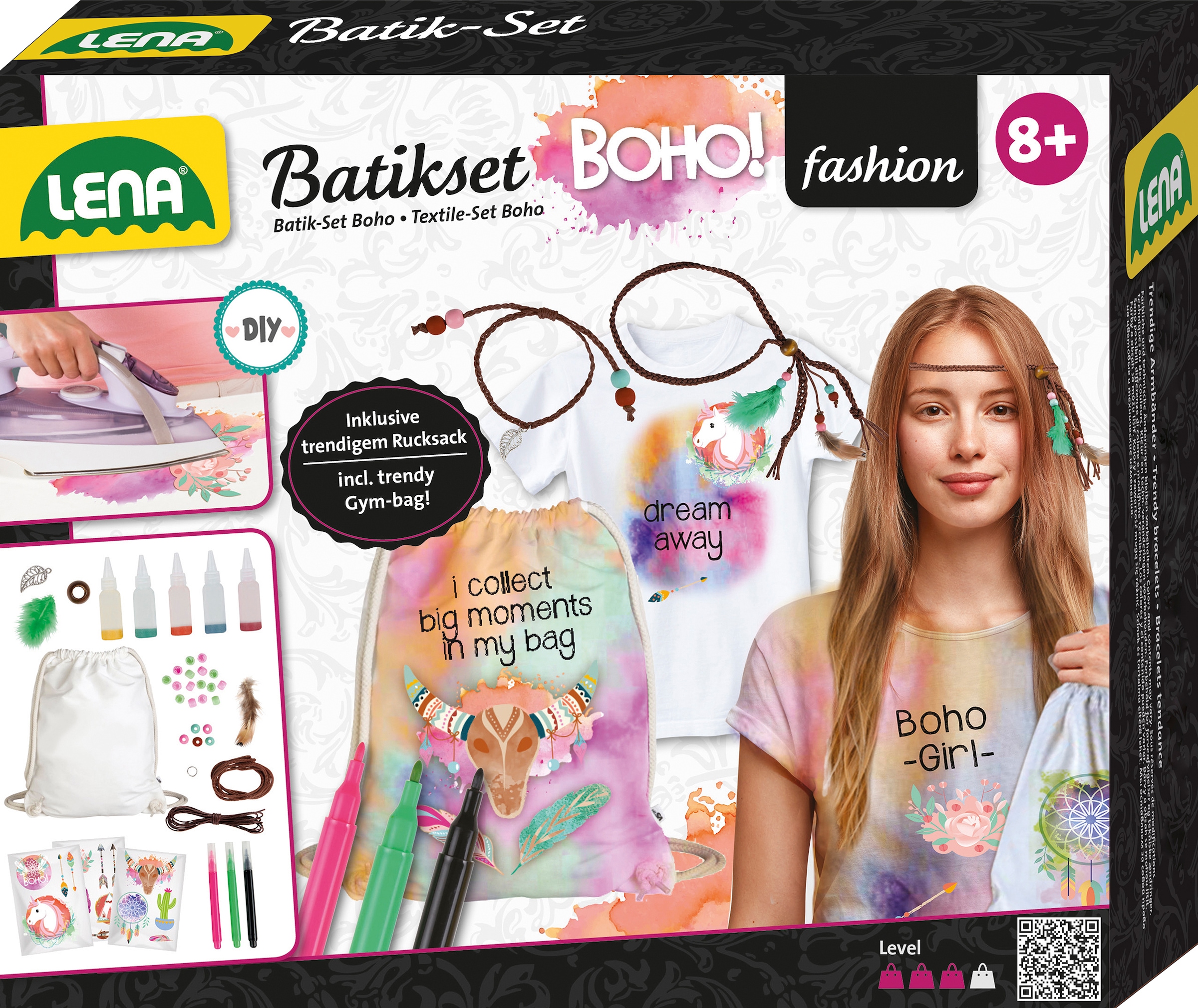 Lena® Kreativset »Batikset Boho«