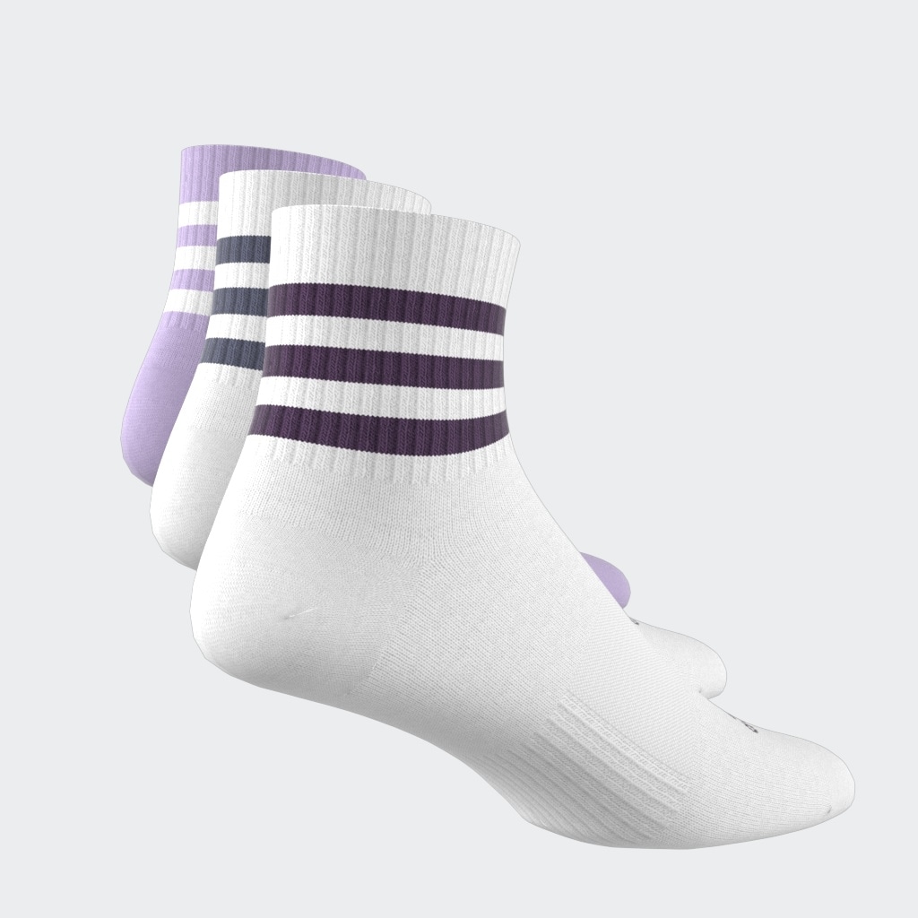adidas Performance Funktionssocken »3STREIFEN CUSHIONED SPORTSWEAR MIDCUT SOCKEN, 3 PAAR«, (3 Paar)