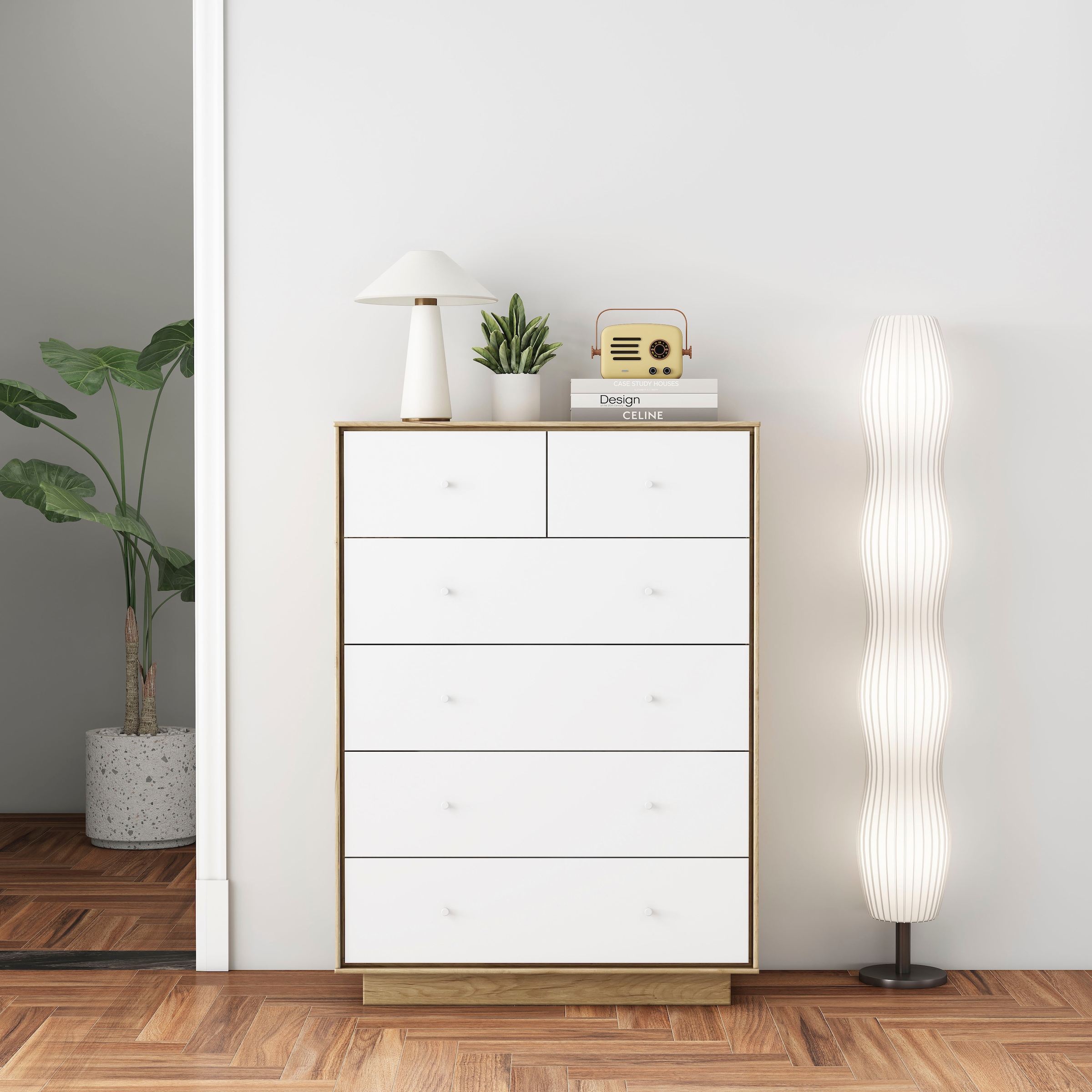 OTTO home Kommode »Blaire« kratzfeste Melaminoberfläche, ABS-Kanten und FSC-zertifiziertem Holz