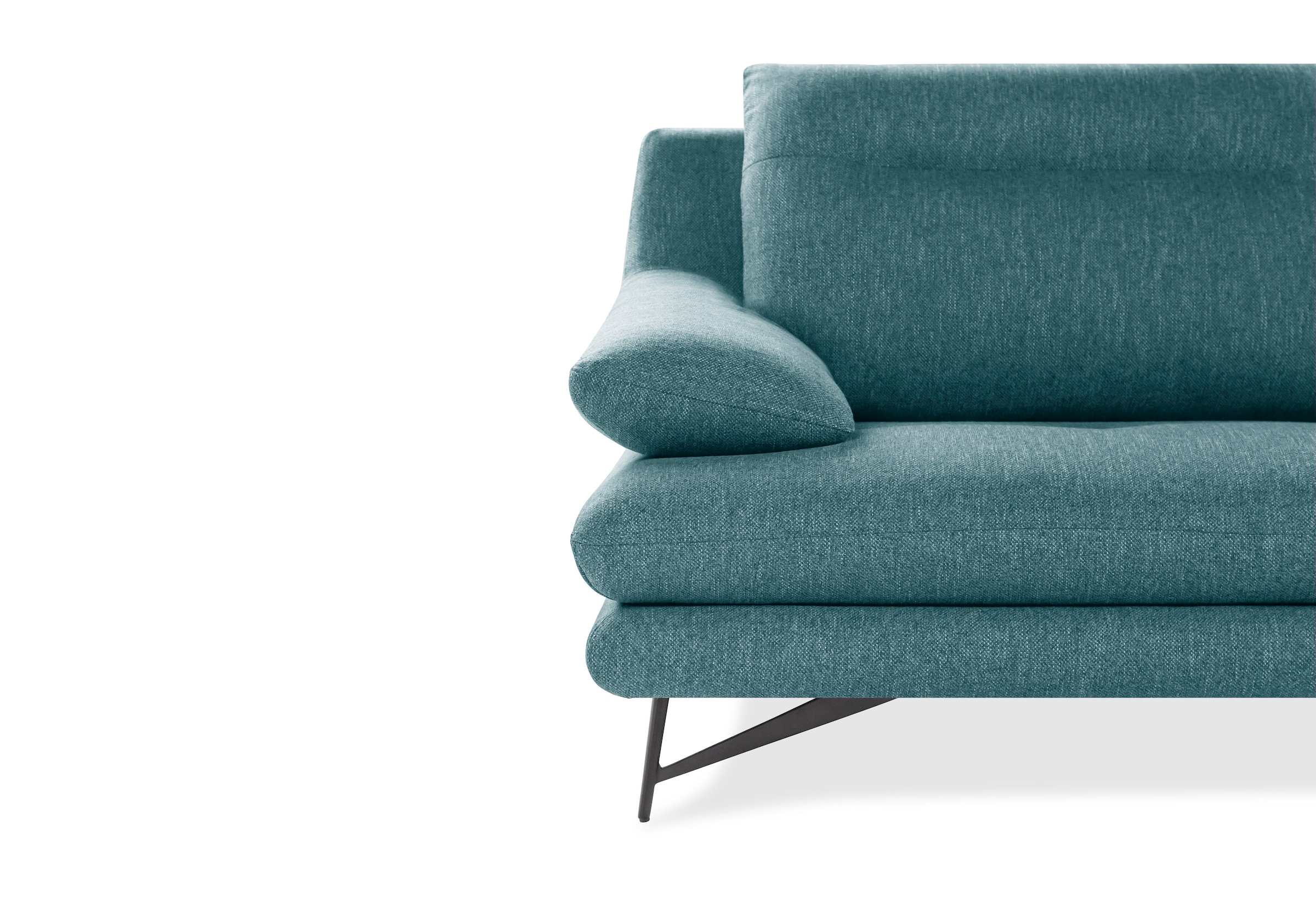 CALIA ITALIA 3-Sitzer »Cezanne modern, elegant und bequem, aufwendige Detailverarbeitung«, wahlweise mit Sitztiefenverstellung