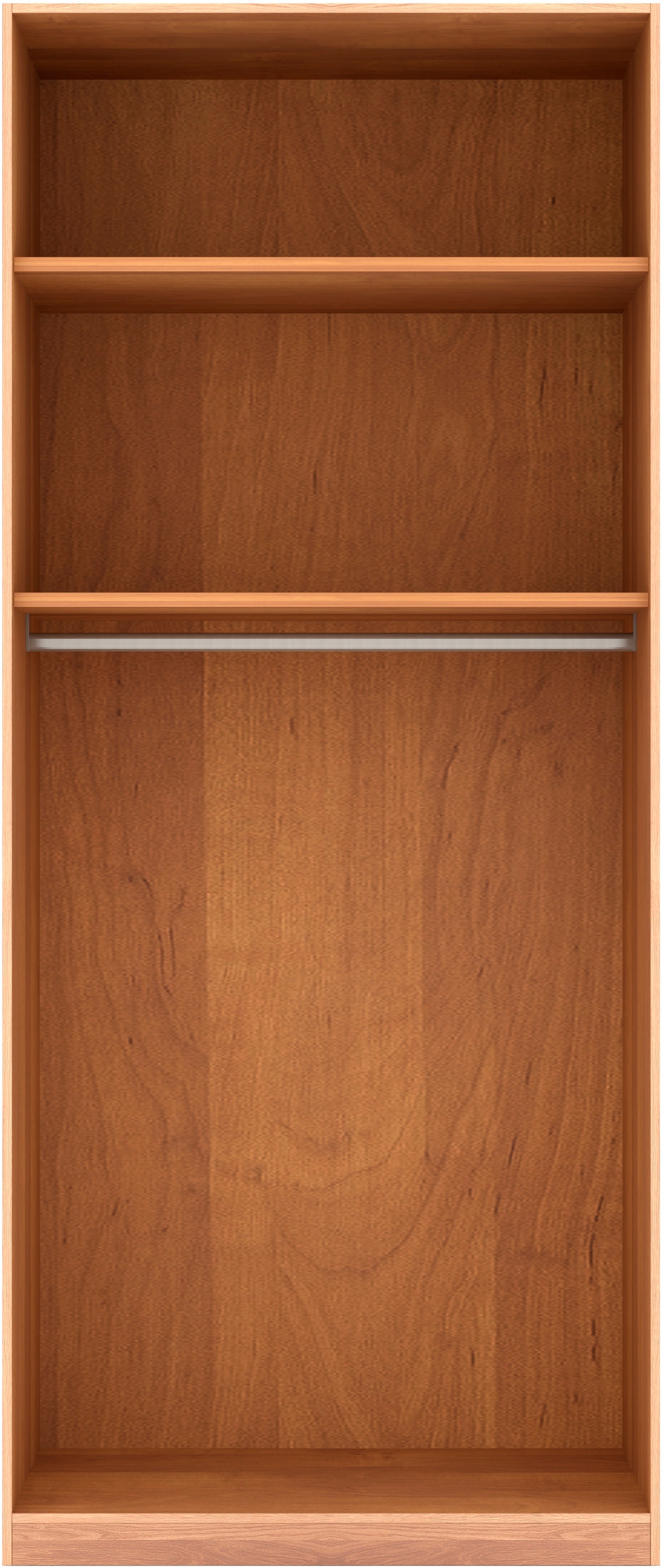 Musterring Drehtürenschrank »Sorrent, Kleiderschrank, teilmassiv Eiche«, (mit Türdämpfern, in 5 Breiten & 2 Höhen, extra Böden, MADE IN GERMANY), Türen in Eiche massiv mit Absetzung in Schiefer, verschiedene Maße