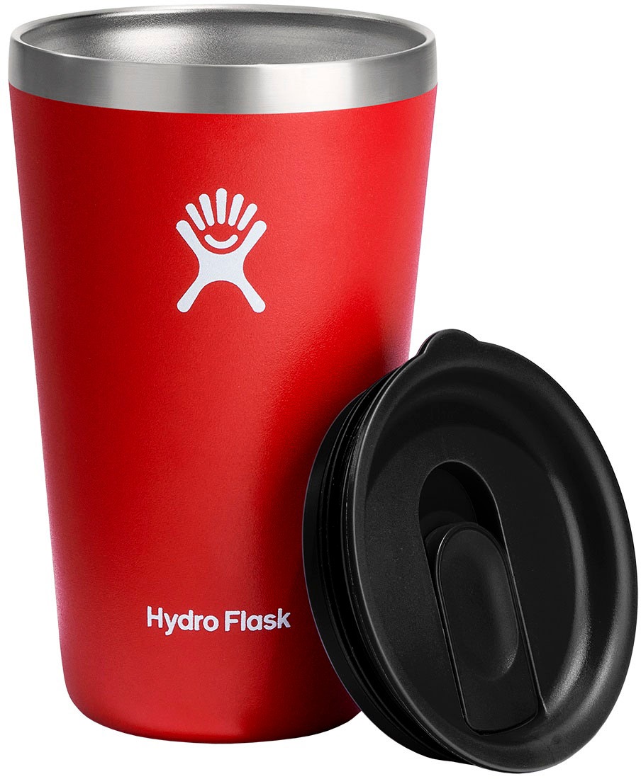 Hydro Flask Coffee-to-go-Becher »16 OZ ALL AROUND TUMBLER«, (1 tlg.), doppelwandige TempShield™-Vakuumisolierung