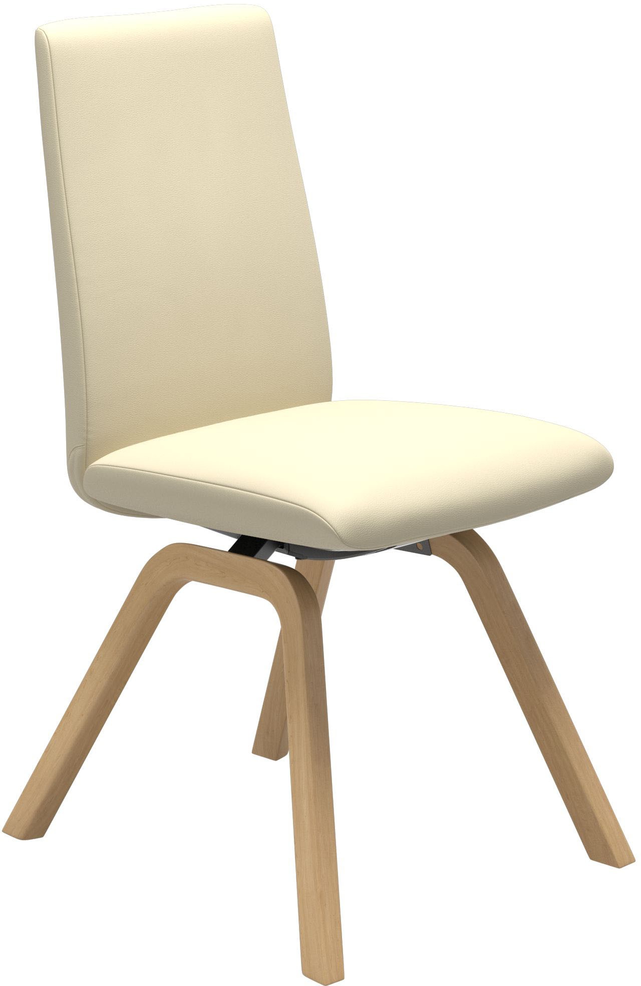 Stressless® Polsterstuhl »Laurel«, Leder PALOMA, Low Back, Größe M, mit schräggestellten Beinen in Eiche natur