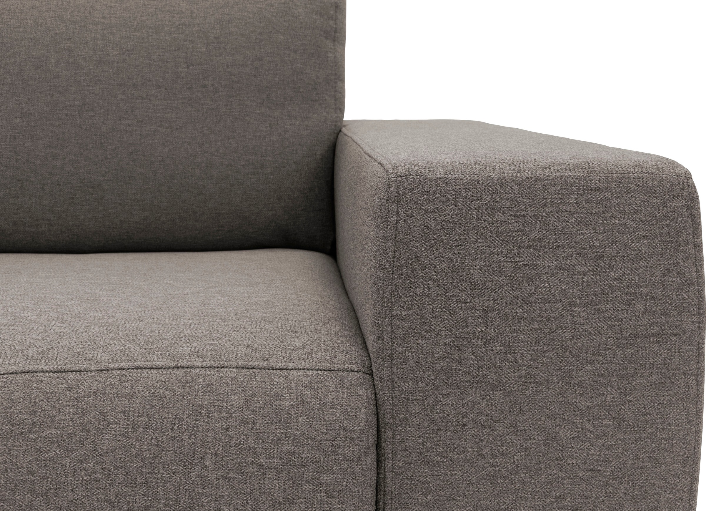 LOOKS by Wolfgang Joop Ecksofa »Looks VI L-Form«, gerade Linien, in 2 Bezugsqualitäten