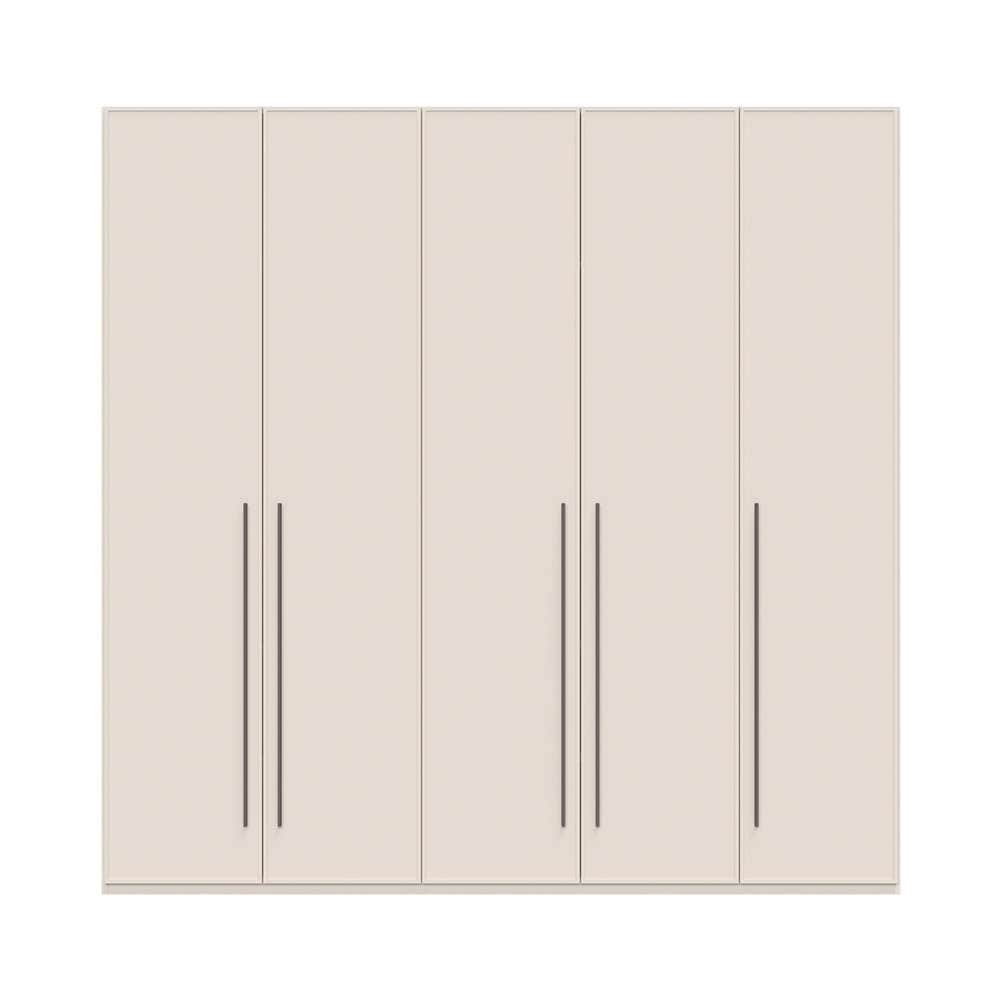 OTTO home Drehtürenschrank »Opera mit oder ohne Kranz inkl. LED-Bel. ,B 227,272,317 oder 362 cm« Schrank, UV lackiert, Soft Close Funktion, Höhenverstellbare Füße