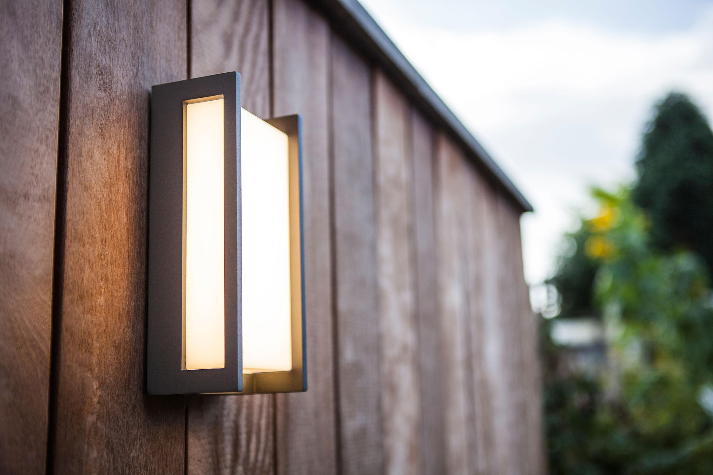 3 kaufen »Qubo« online XXL Außen-Wandleuchte LED mit LUTEC | Jahren Garantie