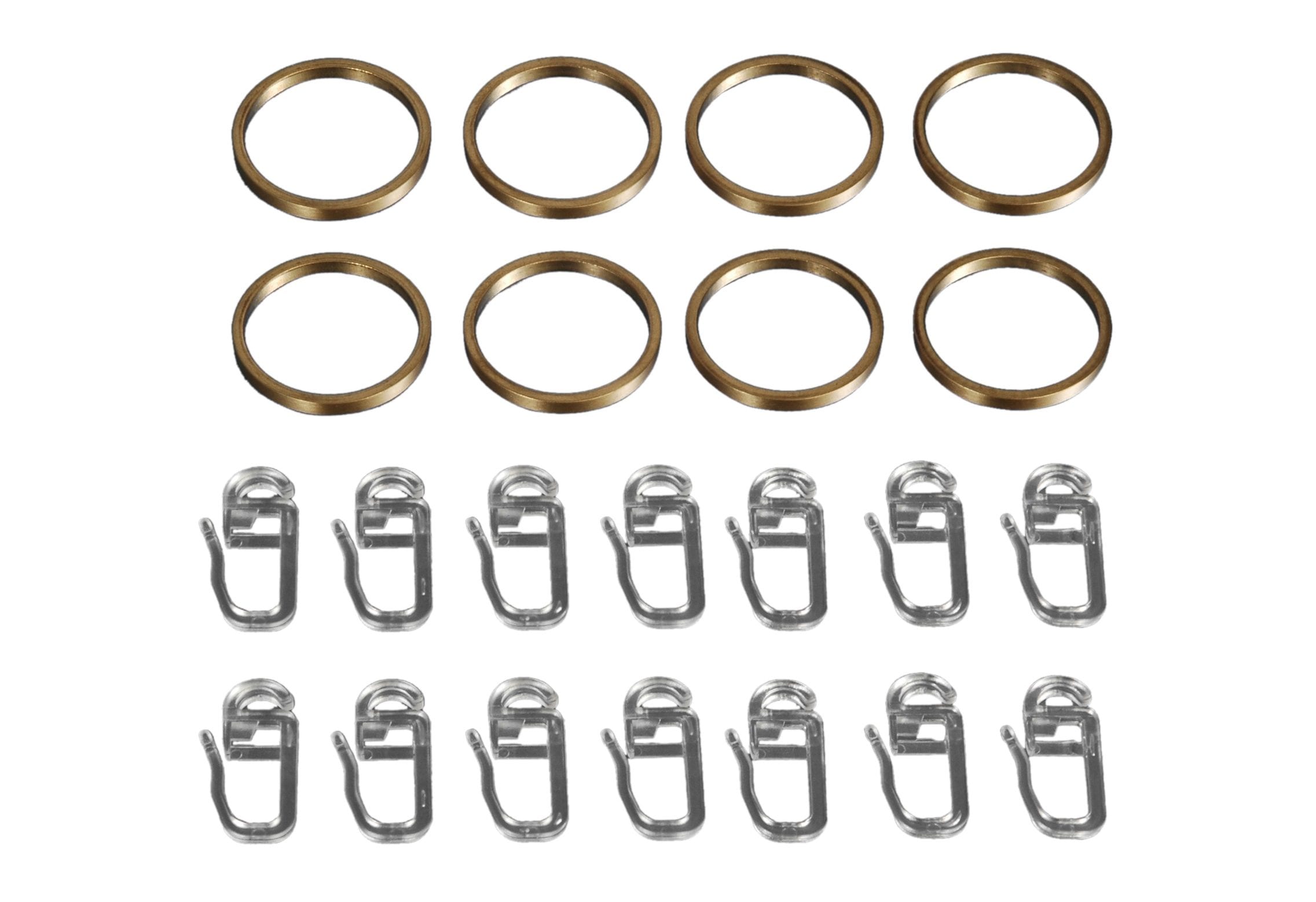 Liedeco Gardinenring »Faltenlegehaken Inox«, (8 St.) kaufen