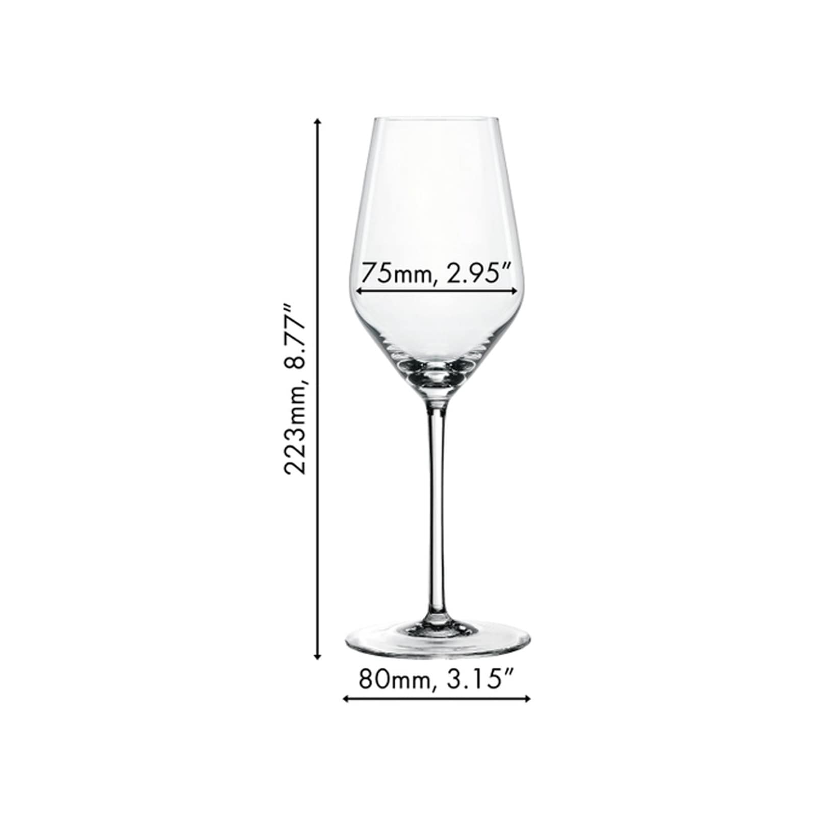 SPIEGELAU Champagnerglas »Champagnergläser Style 310 ml 4er Set transparent«
