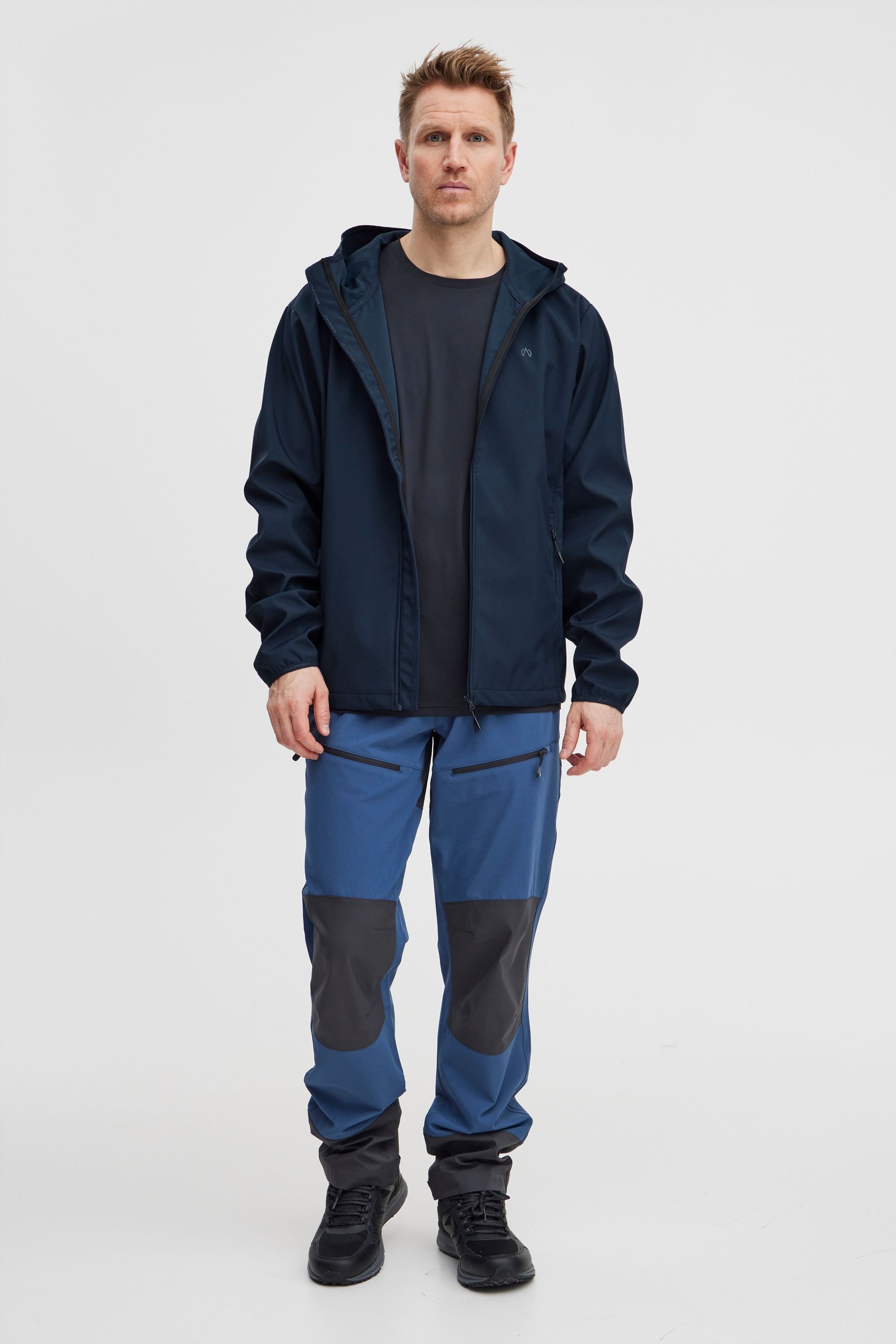 North Bend Softshelljacke »Softshelljacke NBLuango M W-PRO 8.000 mit wasserdichter Beschichtung«
