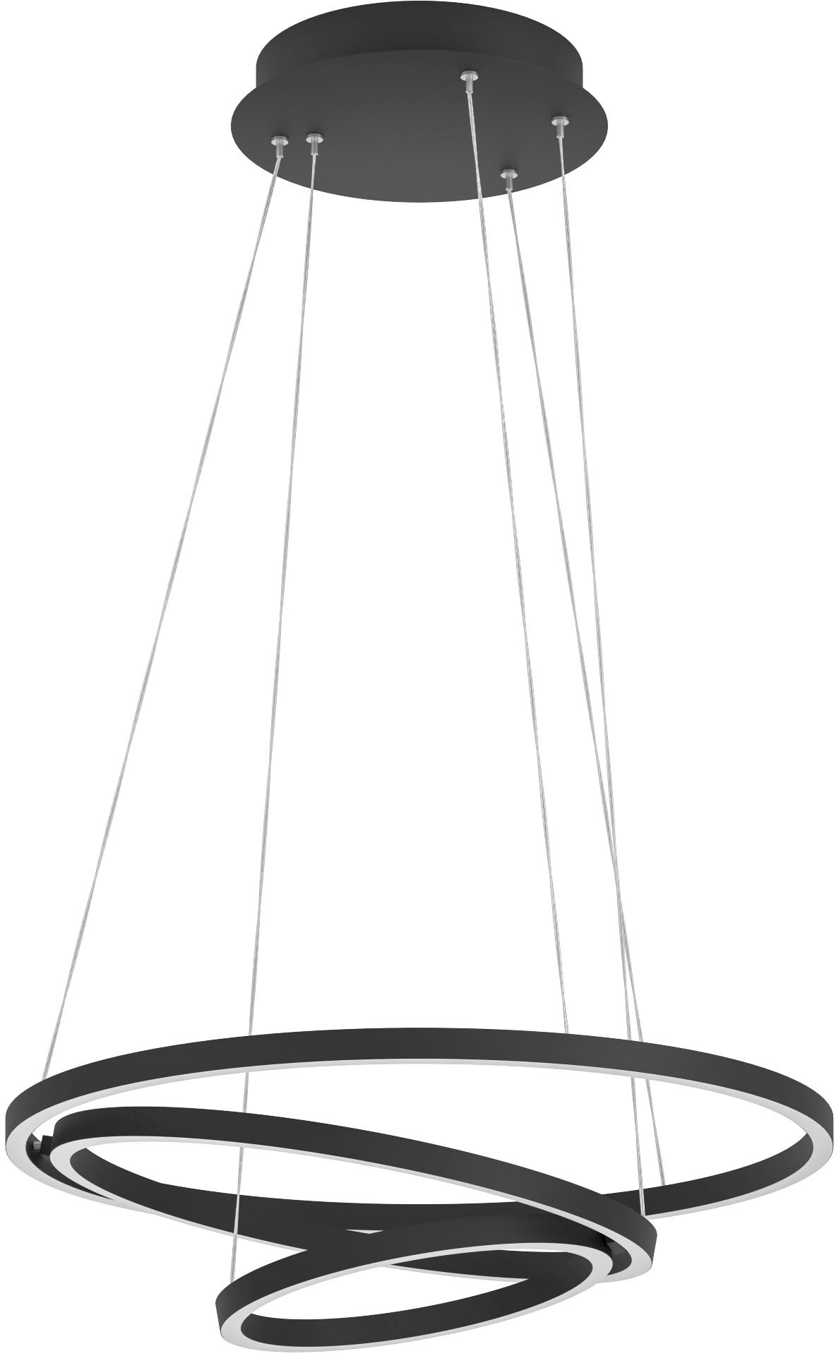 EGLO Hängeleuchte »LOBINERO-Z« in schwarz aus Alu, Stahl / inkl. LED fest  integriert - 43,2 Watt online kaufen | mit 3 Jahren XXL Garantie