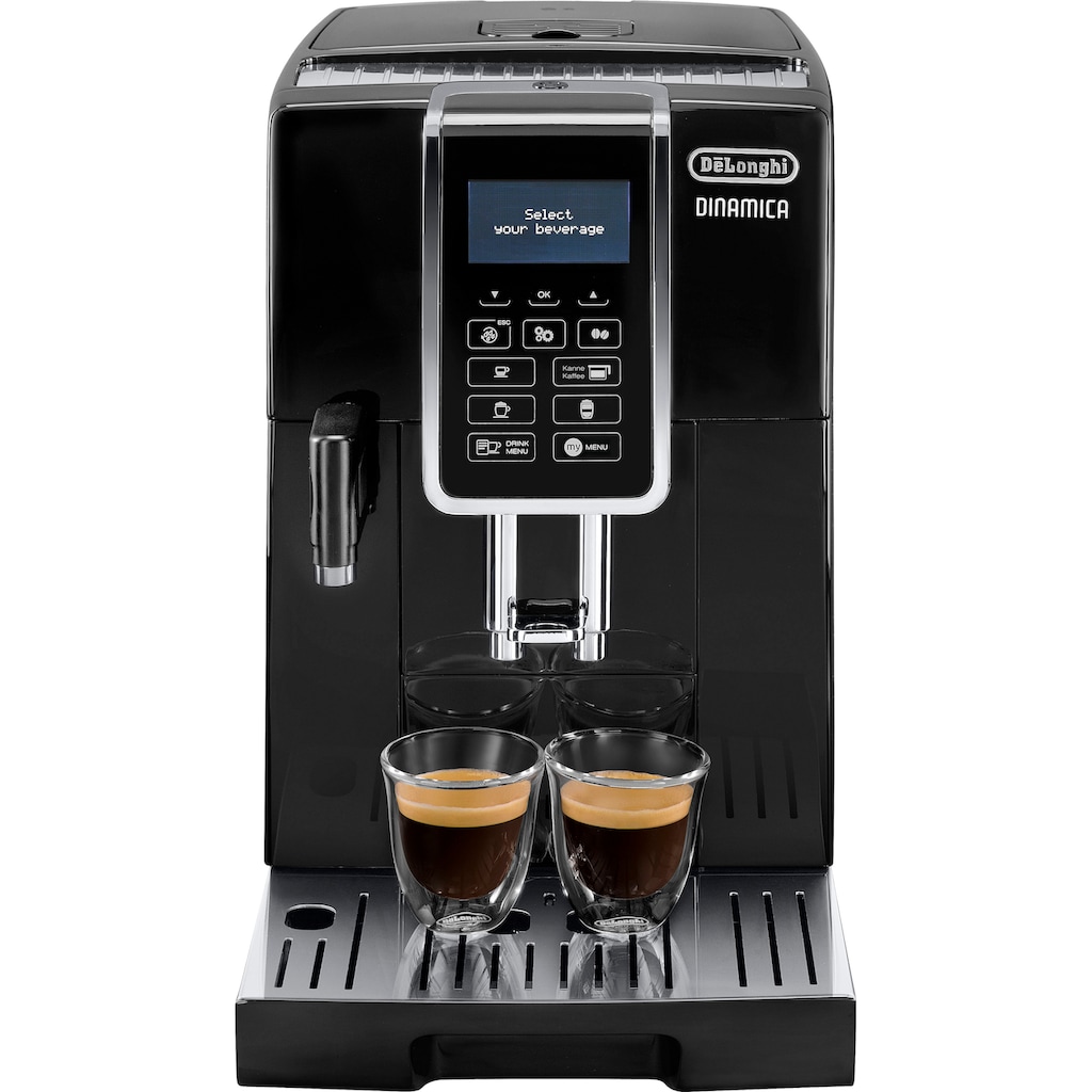 De'Longhi Kaffeevollautomat »Dinamica ECAM 356.57.B«, mit 4 Direktwahltasten, Kaffeekannenfunktion