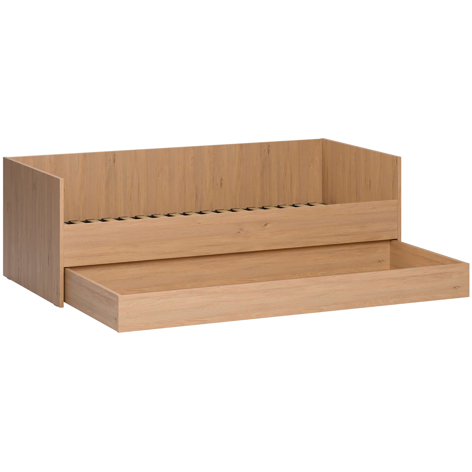 VOX Bett »SIMPLE, hydraulischer Bettkasten, optional Zusatzbett/ Schublade« B/T/H: 95/205/68 cm,  mehrere Farben, langlebig und stabil, Made in EU