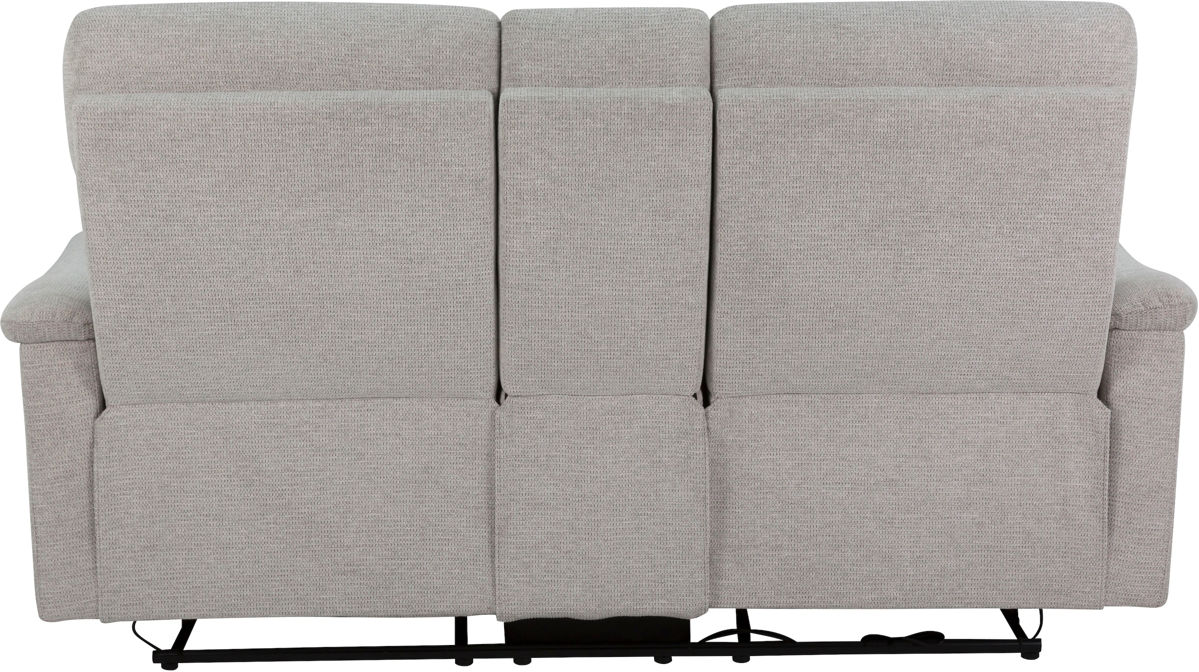 Home affaire 2-Sitzer »ODILON, 2er-Kinosofa, TV-Sessel, Mulitmedia-Sofa, Struktur, USB A/C,«, Relaxfunktion manuell u. elektrisch, Getränkehalter, Staufach