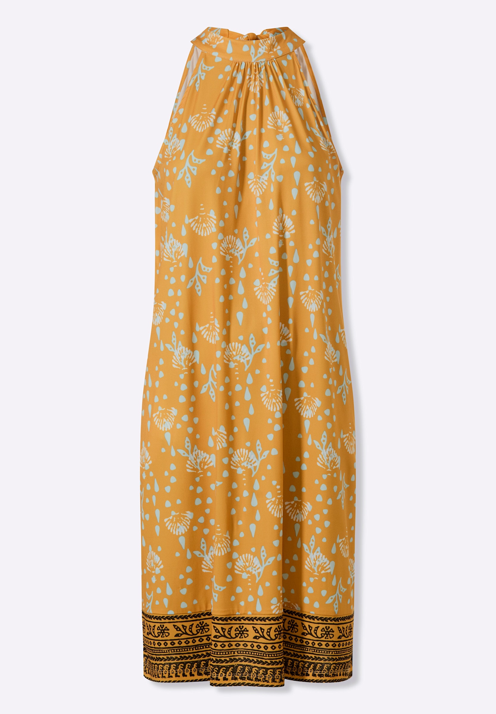 heine Sommerkleid »Jersey-Kleid Jerseykleid mit Muschel-Dessin« Ohne Taschen