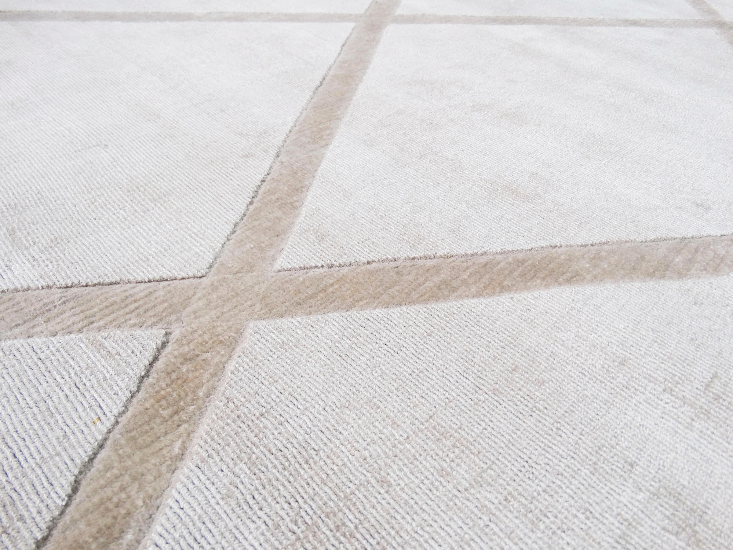 my home Teppich »Blerina«, rechteckig, 13 mm Höhe, elegant glänzender Kurzflorteppich in Seiden-Optik