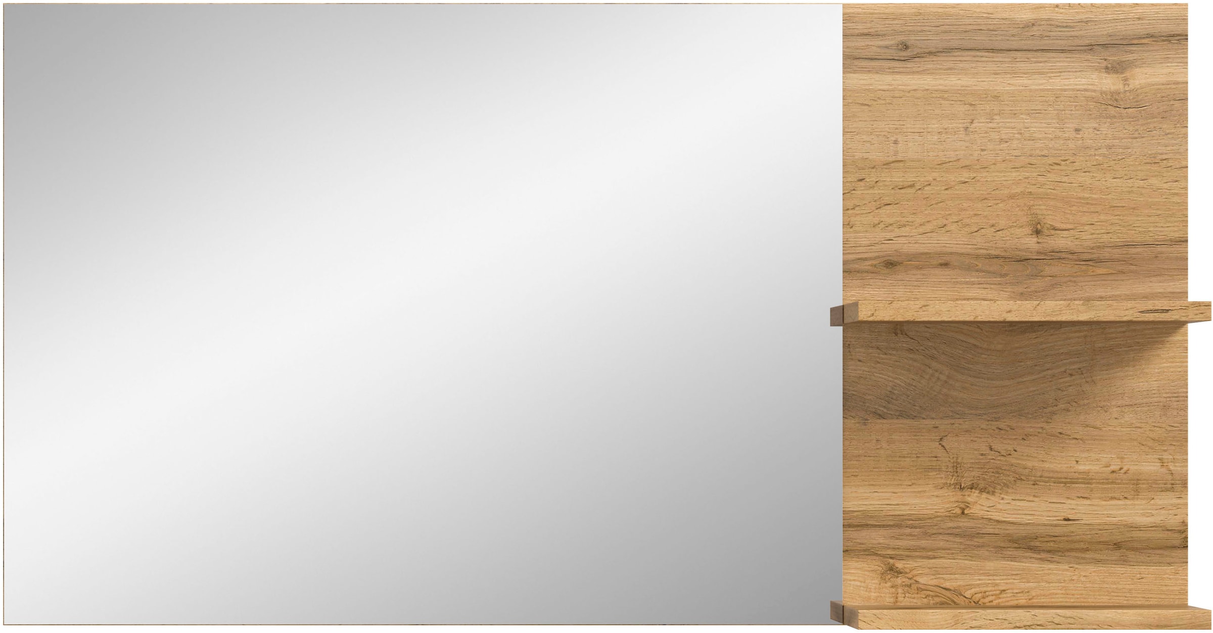 OTTO home Garderobenspiegel »MAMBO, TOPSELLER!, 2 Ablageböden, asymetrisch« Spiegel, Flur, Diele, Spiegel mit Ablage