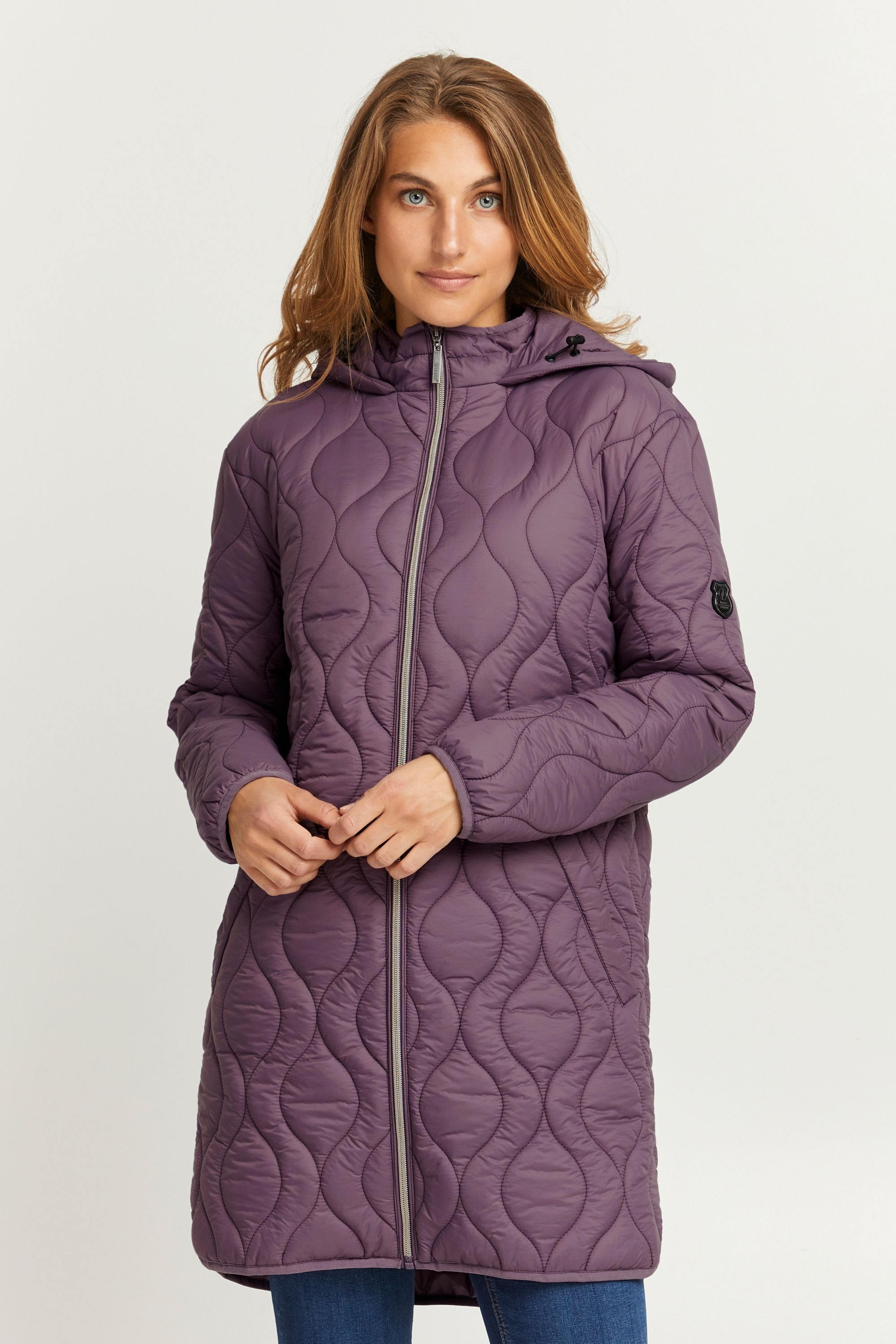 fransa Steppjacke »Steppjacke FRPadma«, mit Kapuze