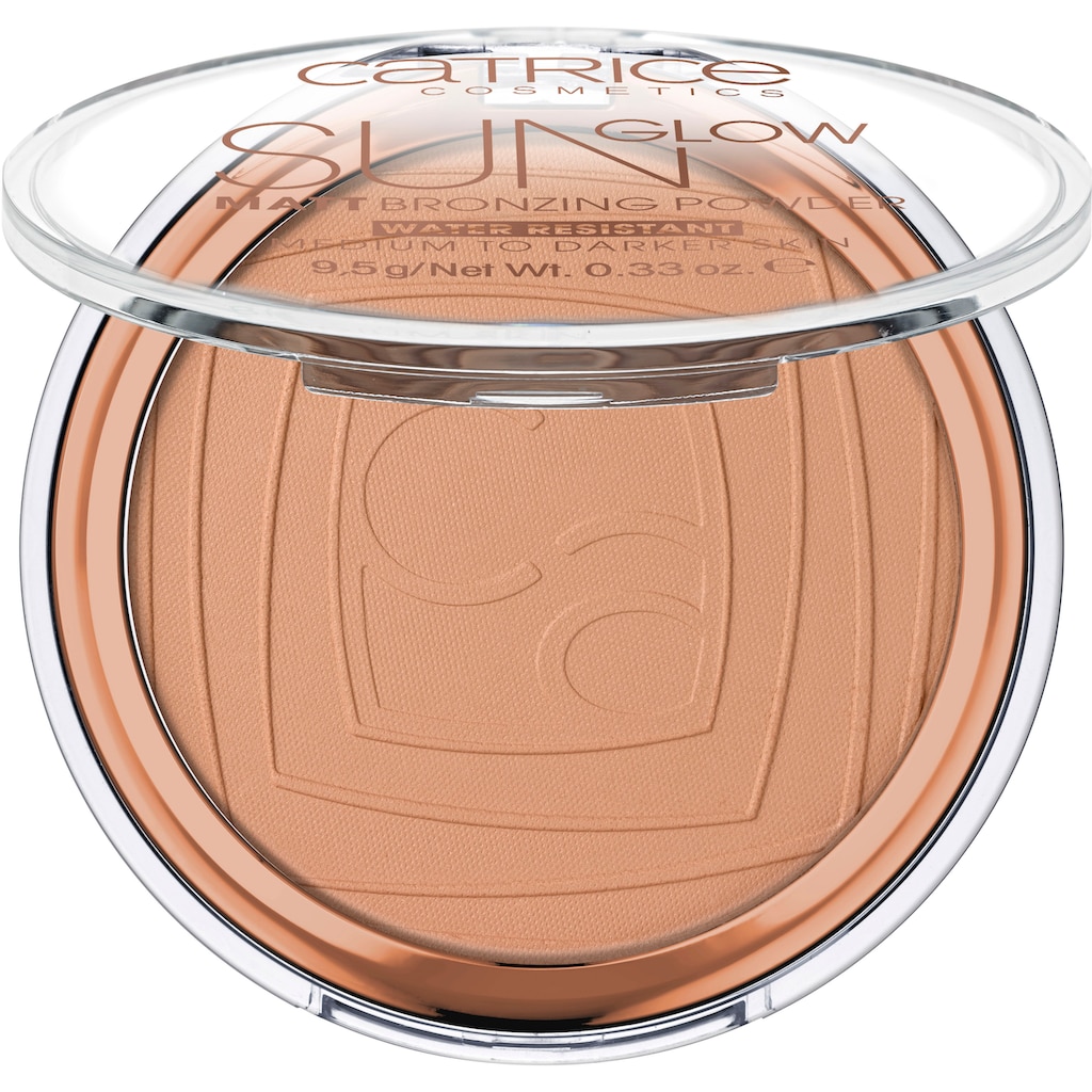 Catrice Bronzer-Puder »Sun Glow Matt Bronzing Powder«, (Set, 3 tlg.)