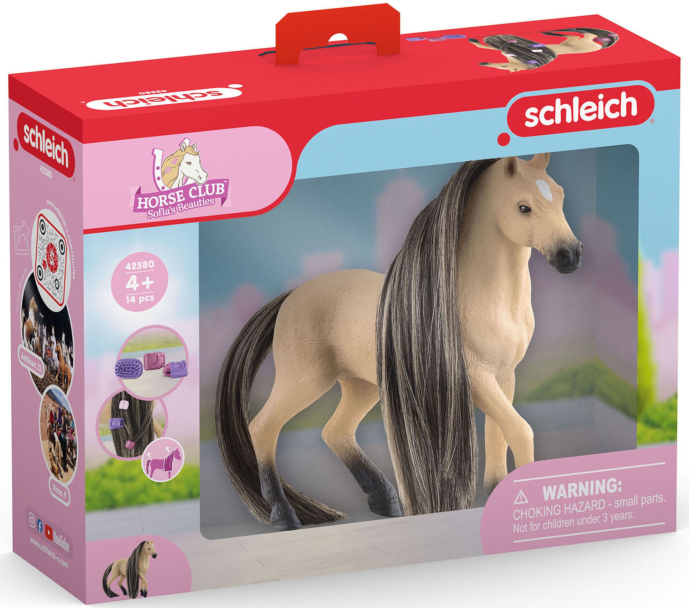 Schleich® Spielfigur »HORSE CLUB, Sofia's Beauties, Beauty Horse Andalusier Stute (42580)«