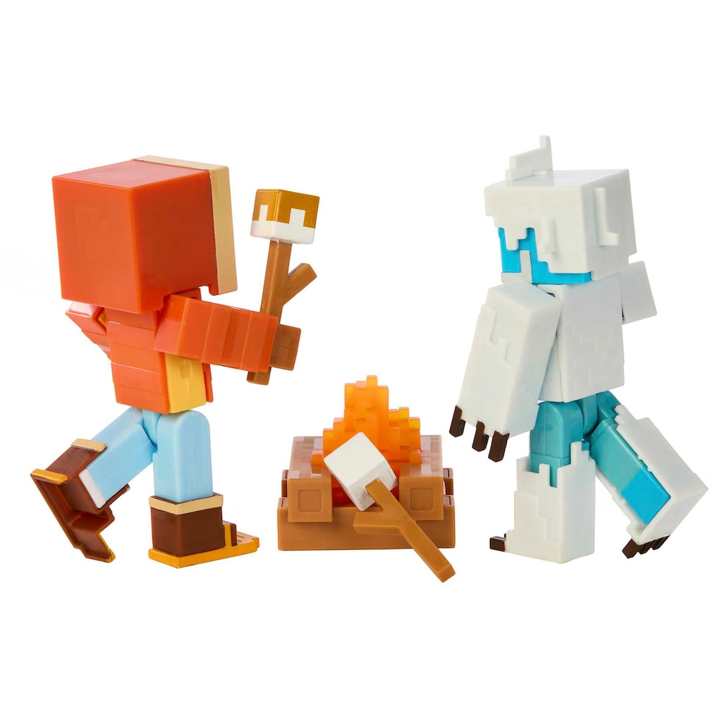 Mattel® Spielfigur »Minecraft, Creator, Creator Series Camp Enderwood Figuren«
