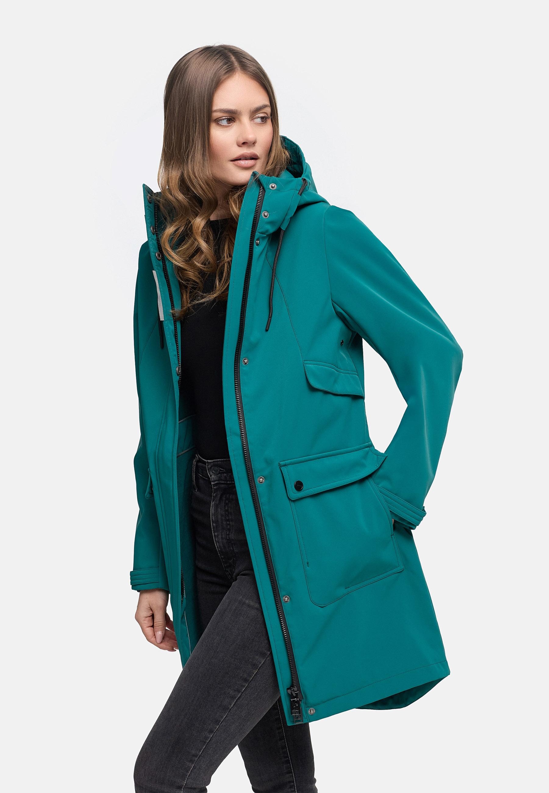 Navahoo Kurzmantel »Softshellmantel Morgennebel 14«