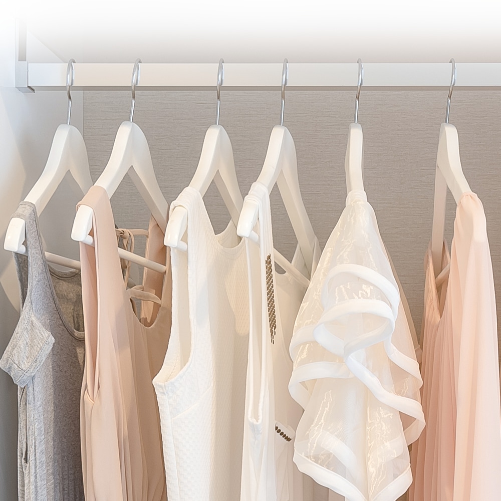 KESPER® Kleiderbügel »Formkleiderbügel, 12er Set, FSC« mit rutschfestem Hosensteg und praktischen Rockkerben