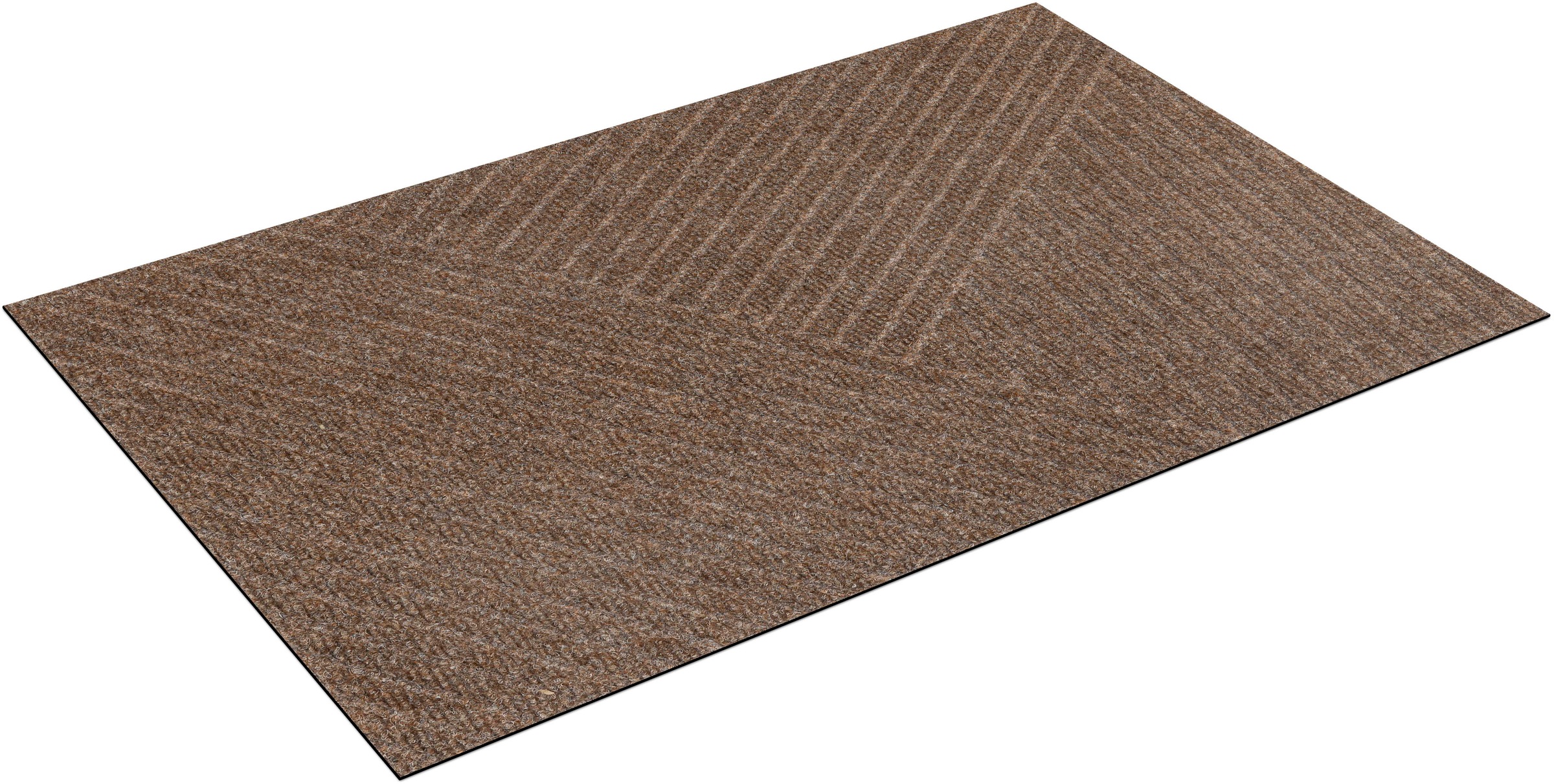 wash+dry by Kleen-Tex Fußmatte »DUNE Stripes taupe« rechteckig 8 mm Höhe