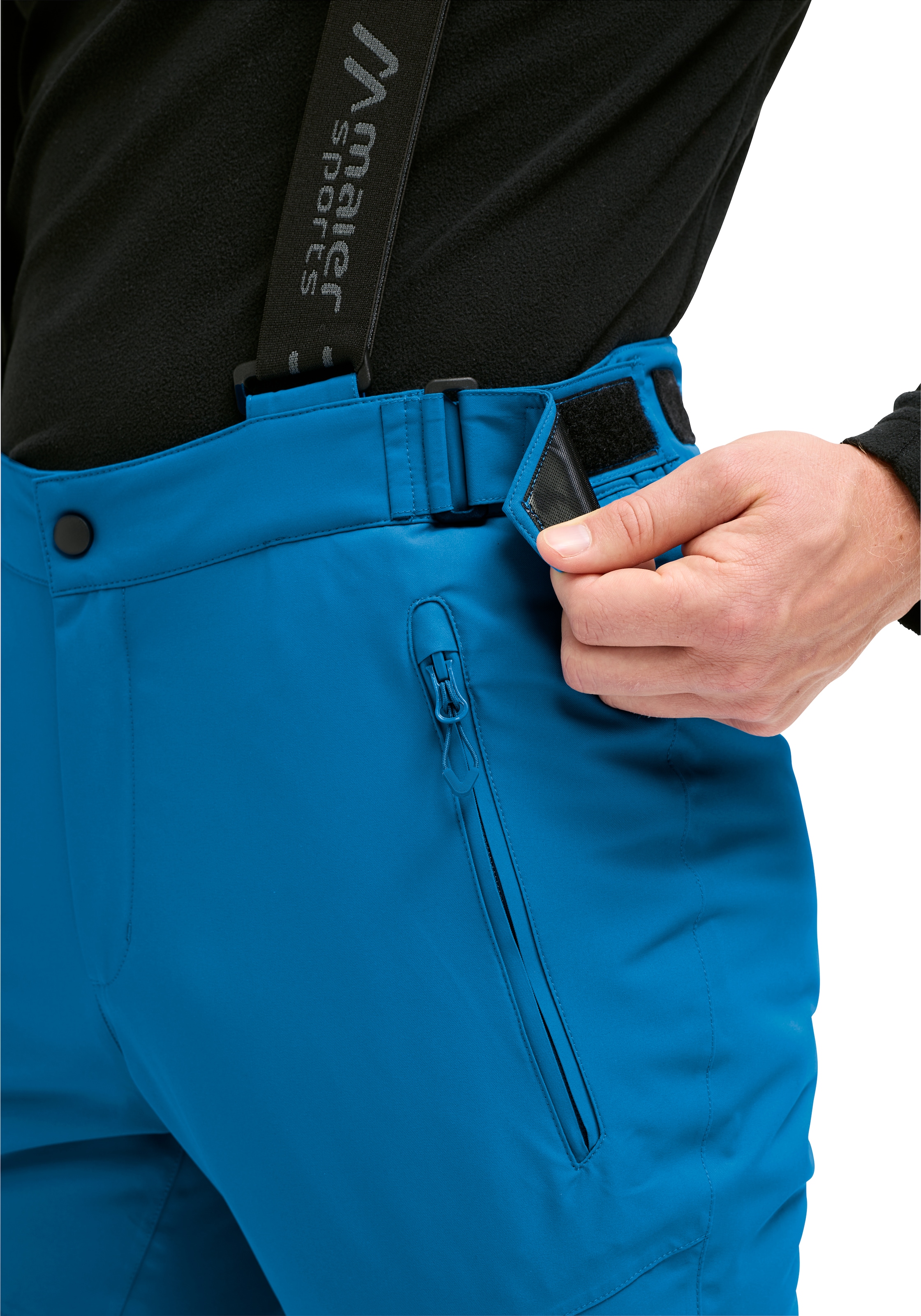 Maier Sports Skihose »Anton 3.0«  Herren Schneehose mit Hosenträgern, wind/wasserdicht, Regular Fit