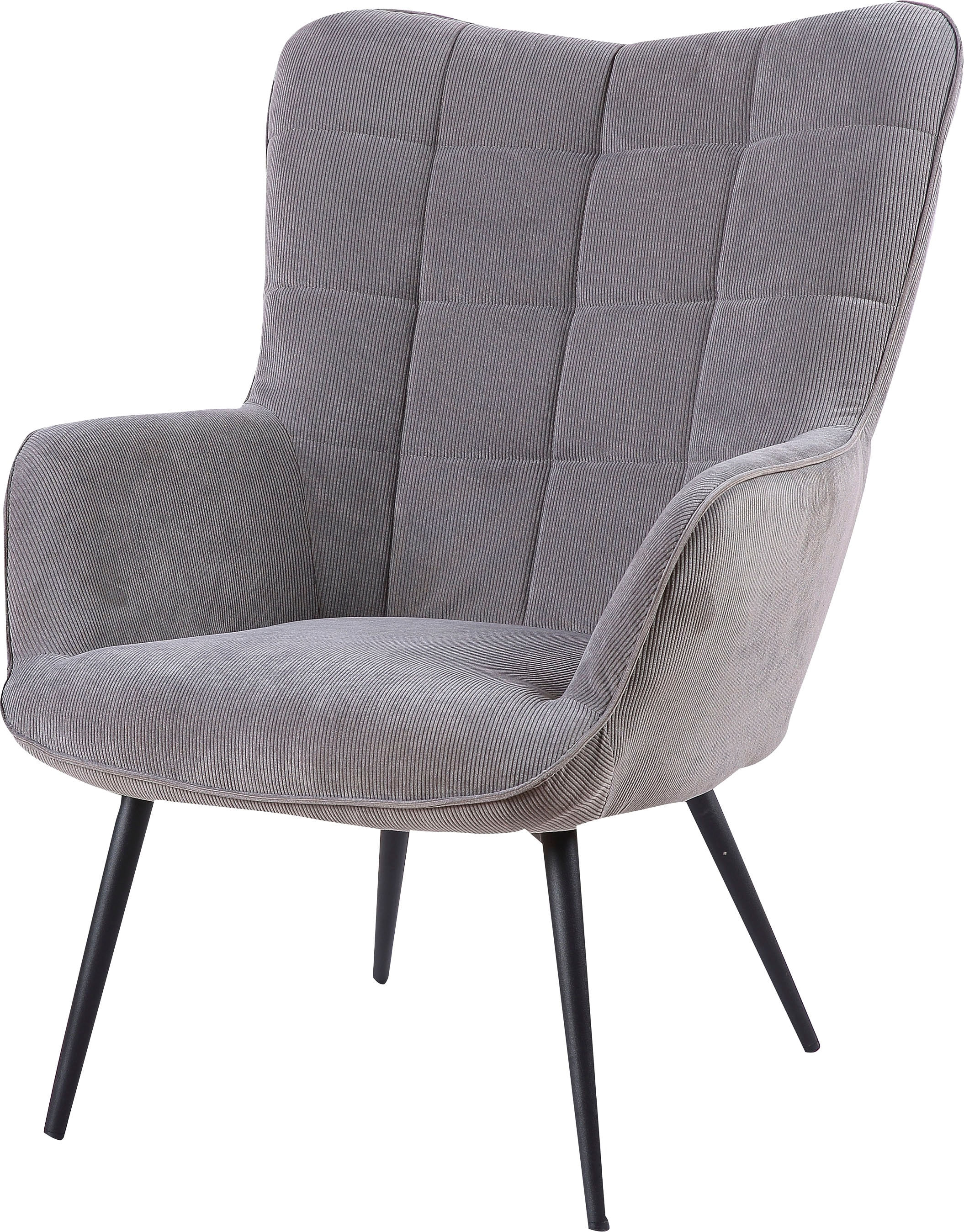 byLIVING Sitzgruppe »Uta«, Set, 2 tlg., Sessel mit Hocker