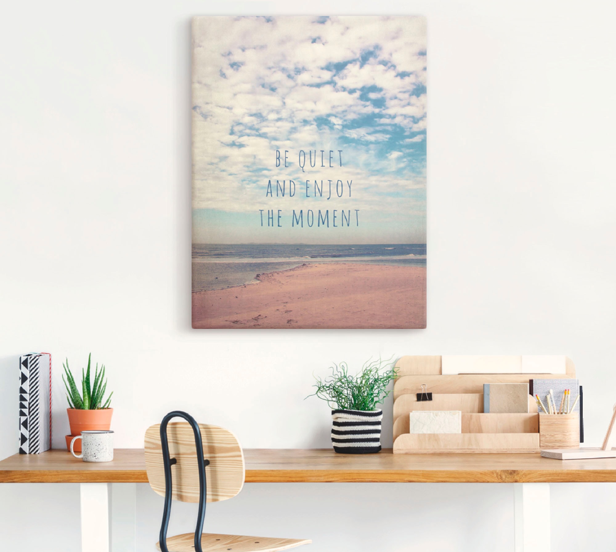Artland Wandbild »Amrum«, Sprüche & Texte, (1 St.), als Leinwandbild, Poster in verschied. Größen