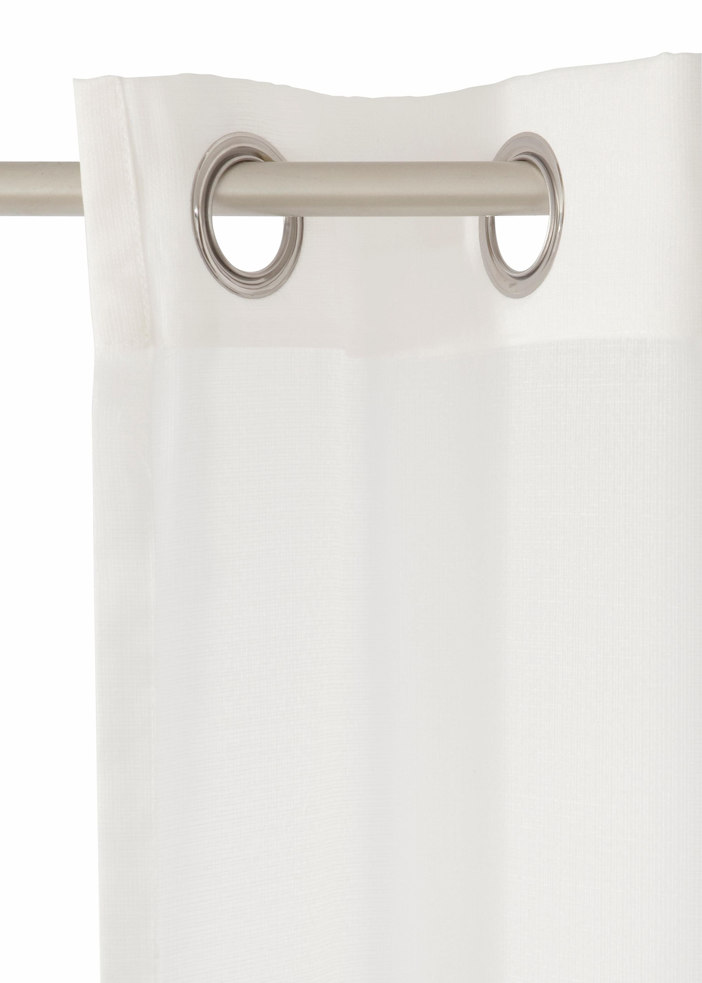 my home Gardine »Yalinga« Ösen 1 Stk. tlg. Vorhang, Fertiggardine, transparent