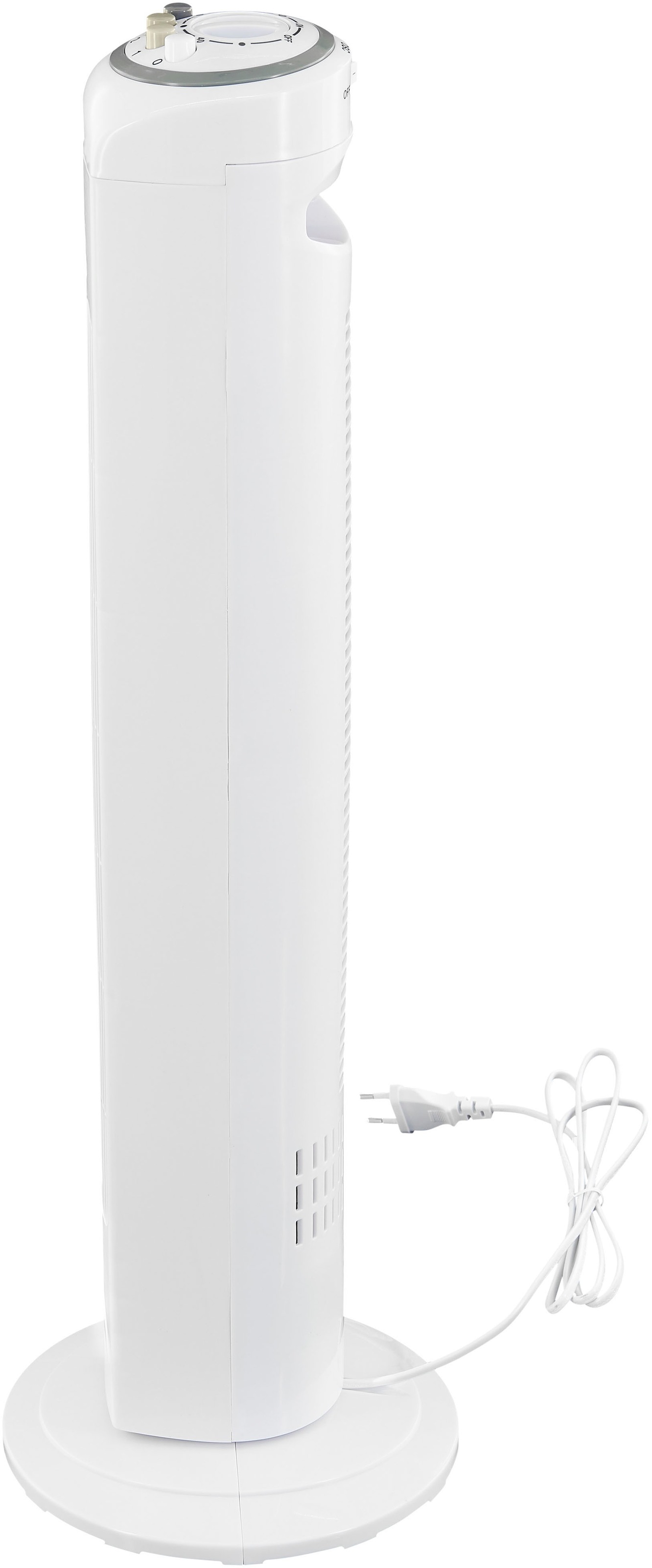 exquisit Standventilator »VS 34570 we«, inkl. Oszillation, 45 W Leistung, 120 Min. Timer