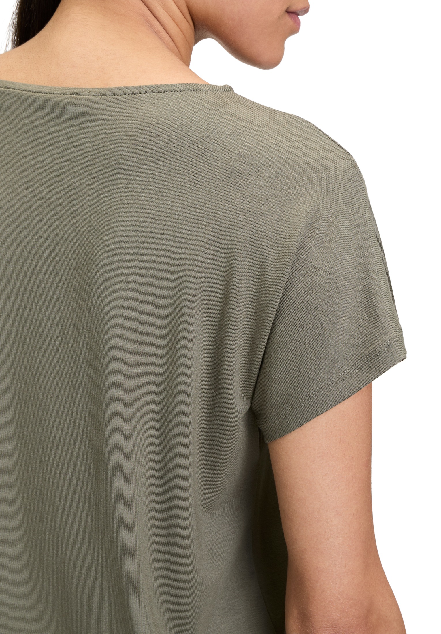 Betty Barclay Kurzarmshirt »Casual-Shirt mit V-Ausschnitt«