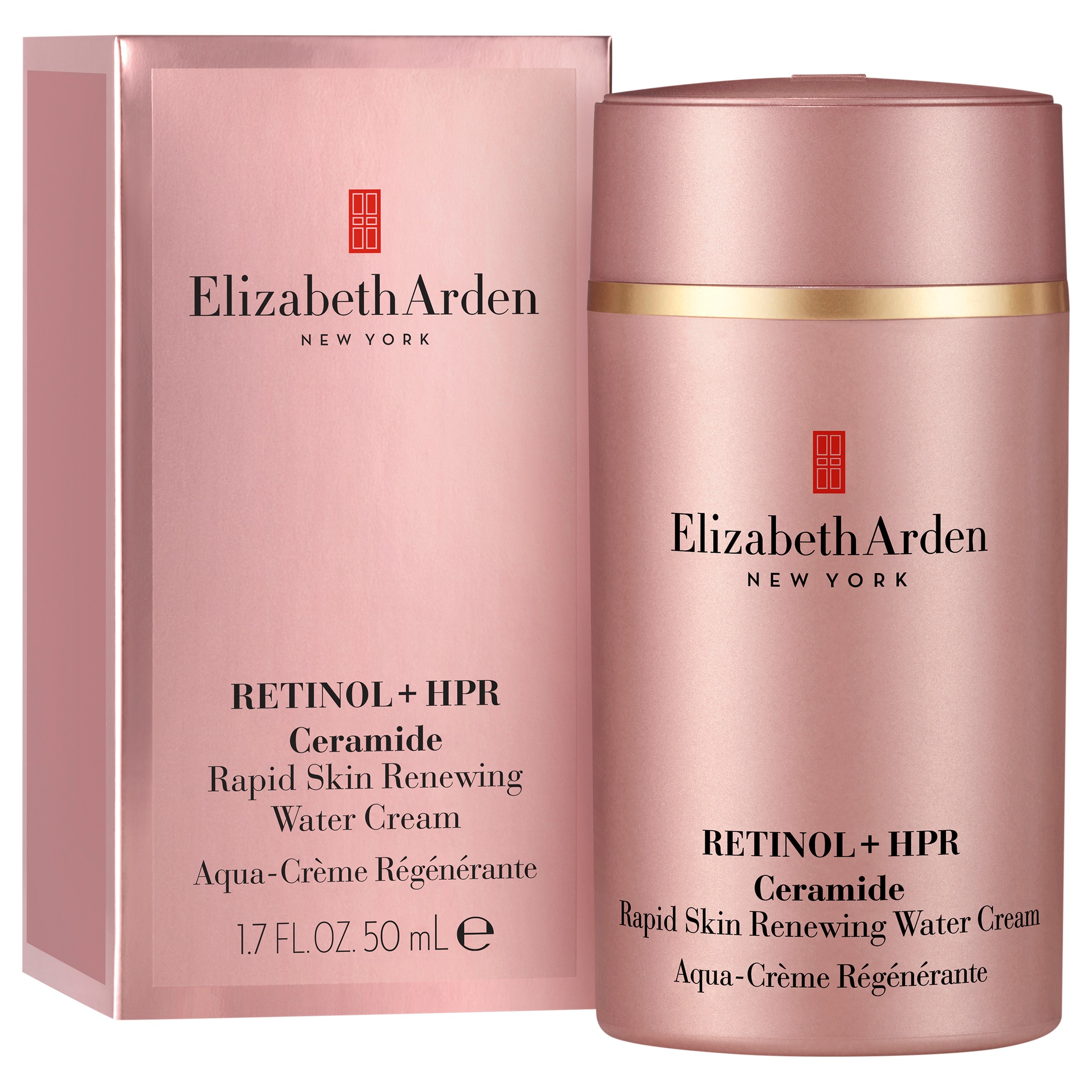 Elizabeth Arden Gesichtspflege »RETINOL + HPR CERAMIDE RAPID SKIN RENEWING WA« mit Retinol und HPR, luftig-leichte Creme