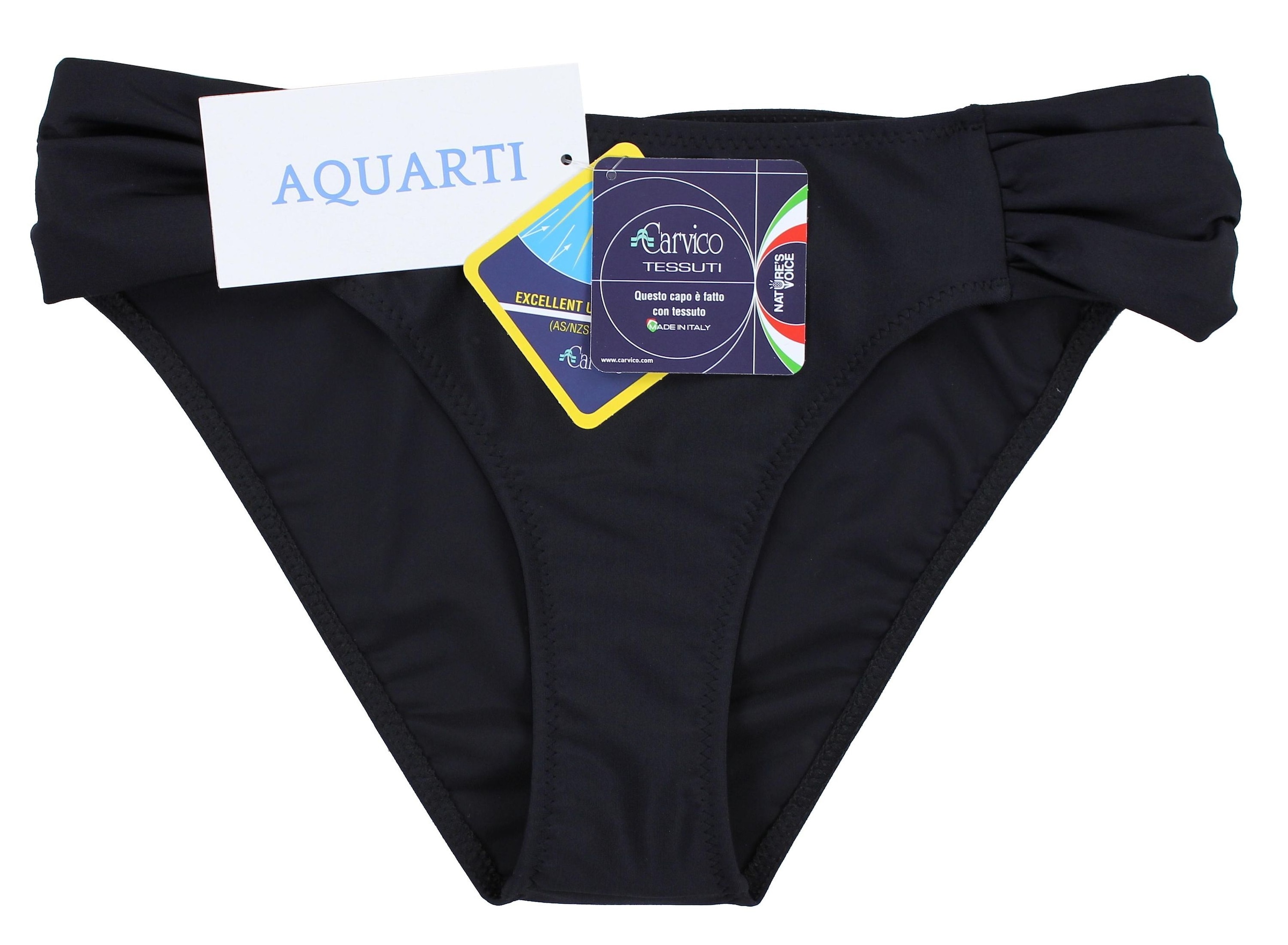 AQUARTI Bikini-Hose »Bikinihose Aquarti Damen Bikinihose mit seitlichen Raffungen«