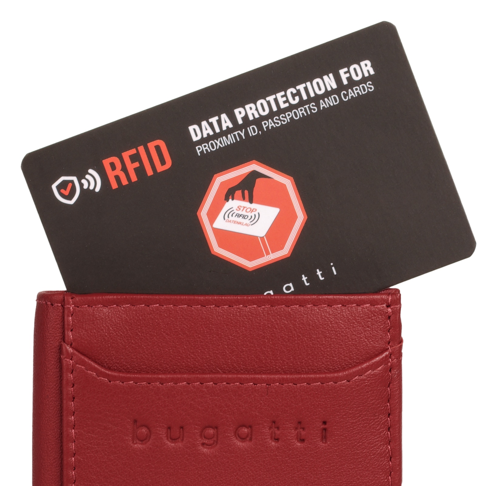 bugatti Geldbörse »SECURE SLIM« echt Leder