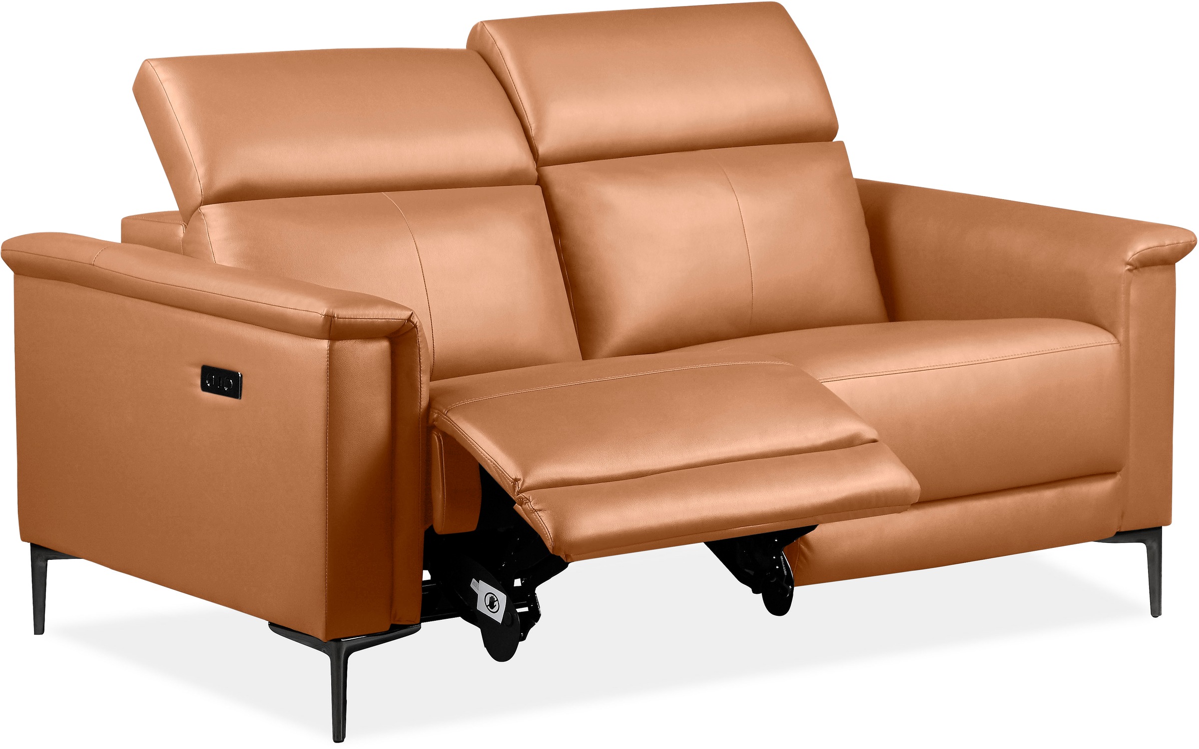 Places of Style 2-Sitzer »Lund«, manueller od. elektrischer Relaxfunktion und USB-A